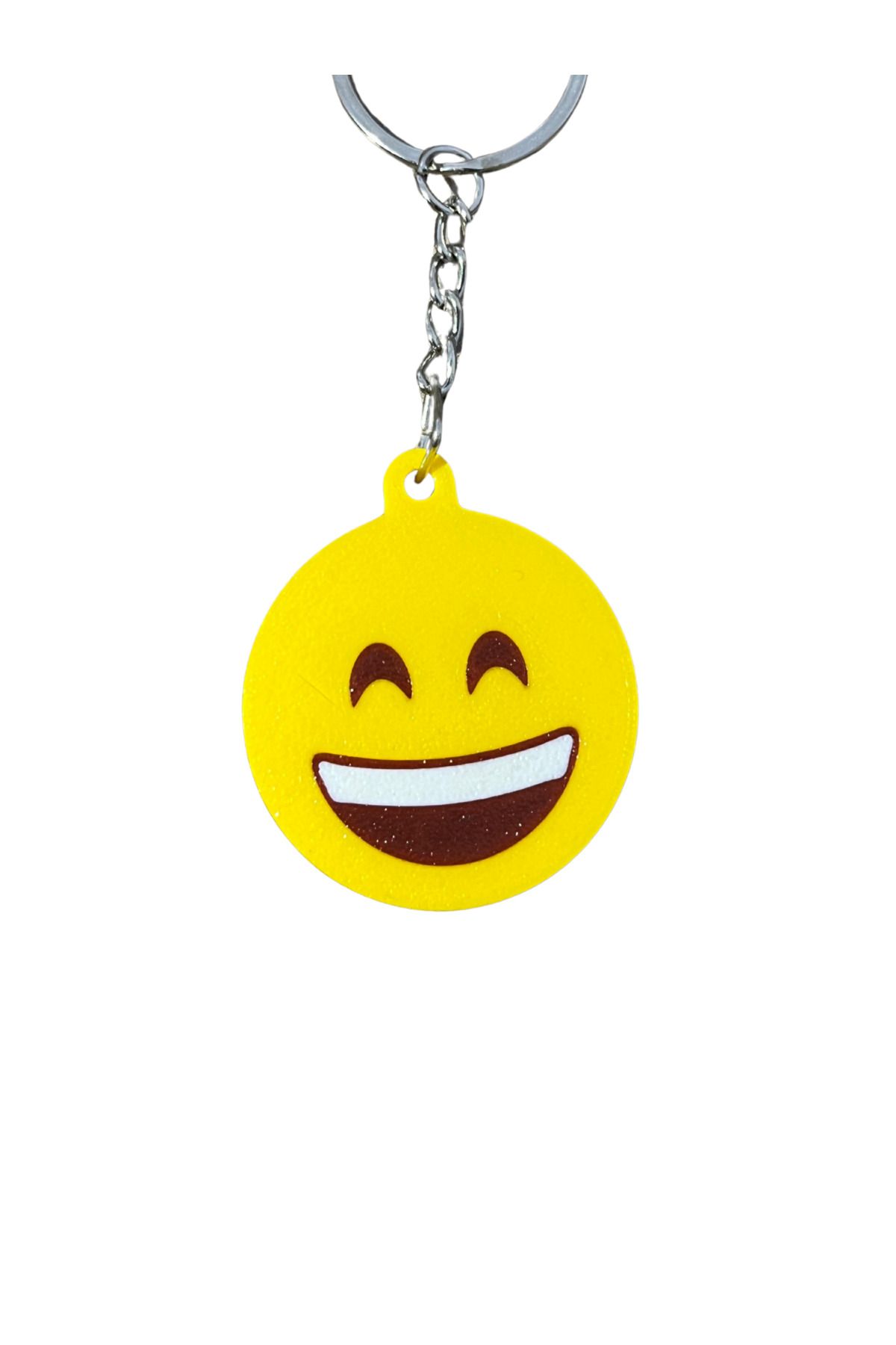 OLGUN Gülmekten Gözleri Yeşermiş Emojili Anahtarlık