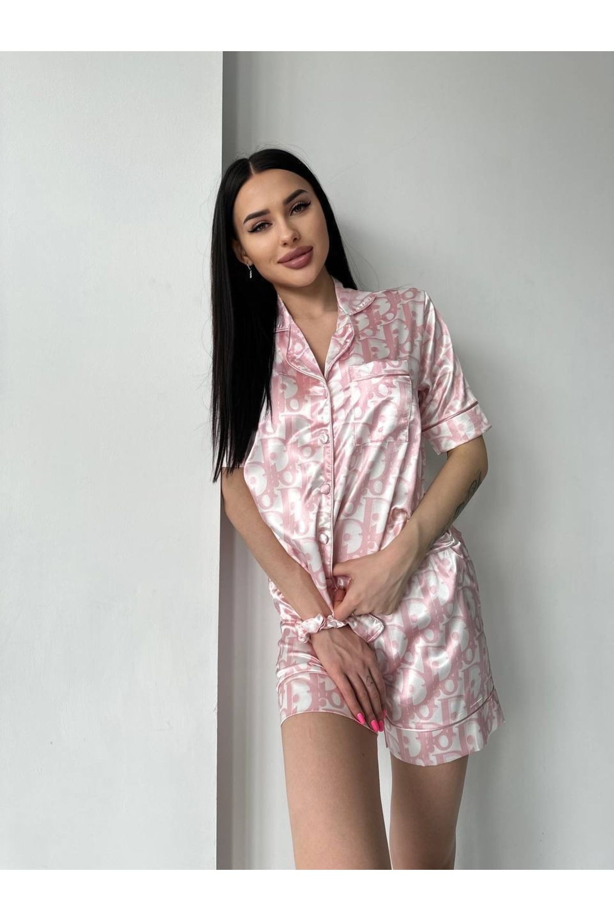 Home Saten pijama takımı