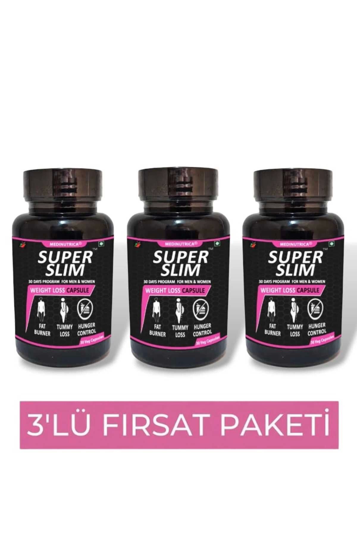 Silahlı Tower Medinutrica Super Slim Bay/ Kullanımına Uygun 30'lu Takviye X 3 Adet