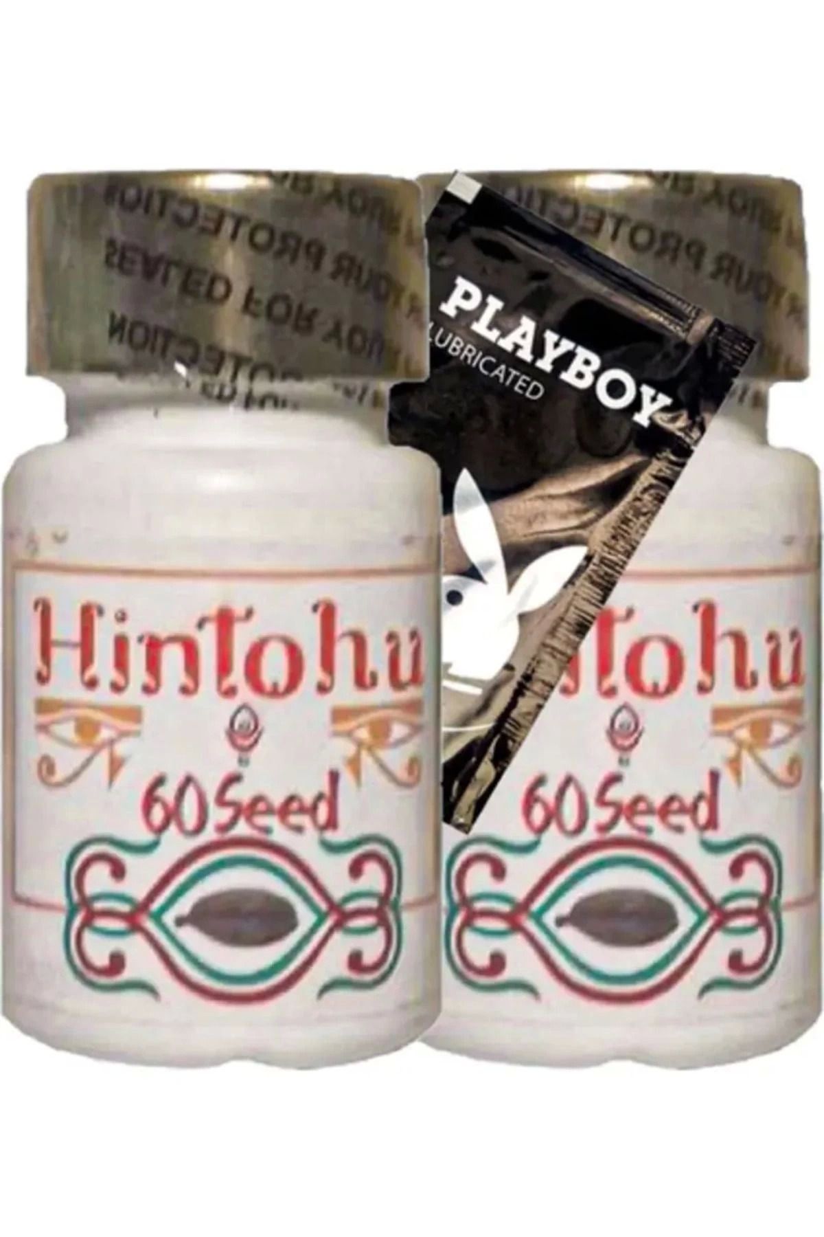 gizmurstore Hintohu 2li Seed Ağız Kokusu için Çiğnenen Tohum 60lı + 1 Jel