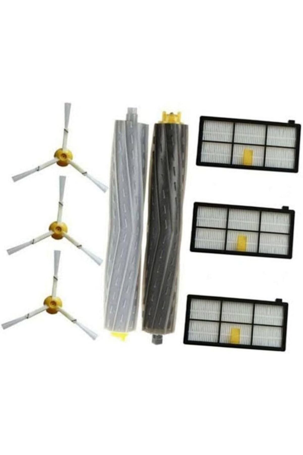 STOREMAX sellbuystore Gri Roomba 800 850 860 861 864 866 870 880 890 900 980 975 976 974 Hepa Filtre Fırça