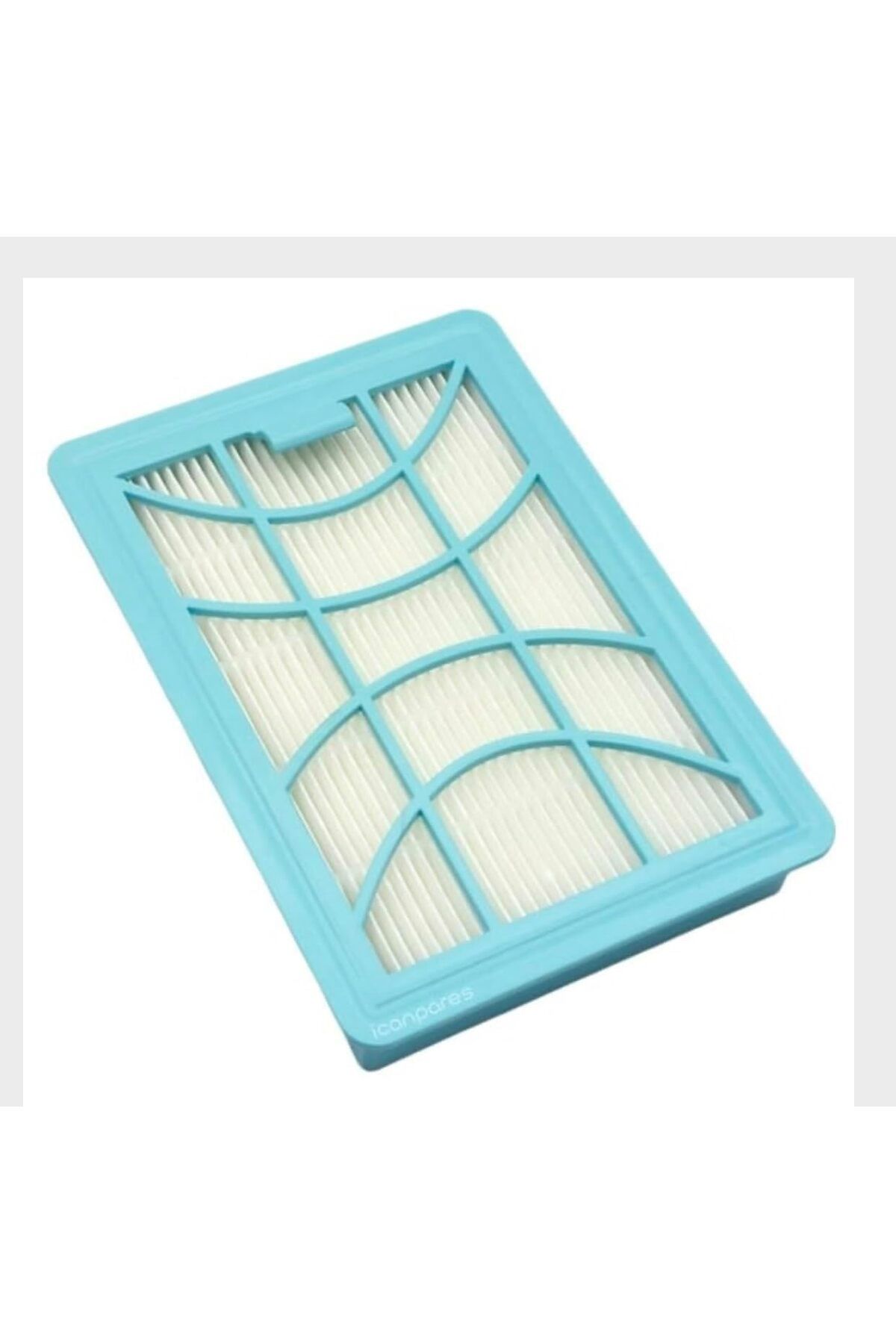 STOREMAX sellbuystore SÜPÜRGE HEPA FİLTRE - MAVİ - YEŞİL PLASTİK - 2 ADET - FC9750 DAILY - MODELLERİ