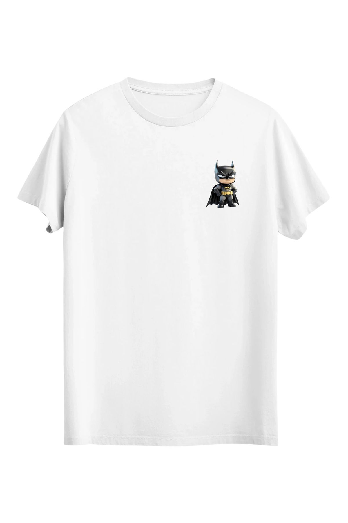 srcmarket Bilim Kurgu Temalı, Gotham Şehrinin Kralı Baskılı Unisex Tshirt