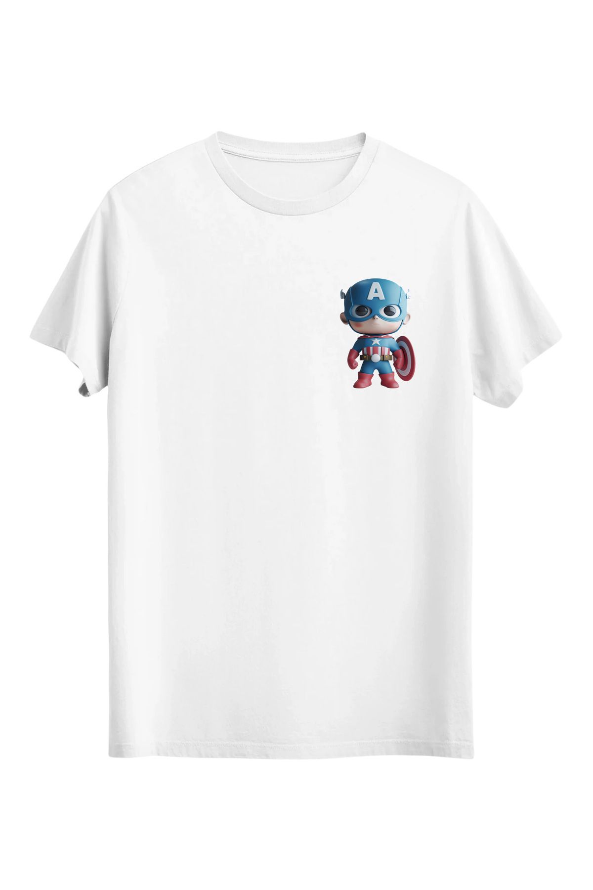 srcmarket Savaşcı Kaptan Baskılı Unisex Tshirt
