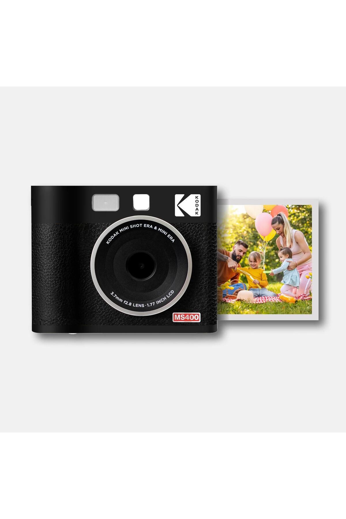 Kodak Mini Shot 4 ERA Siyah 4X4 Filmli Fotoğraf Makinesi