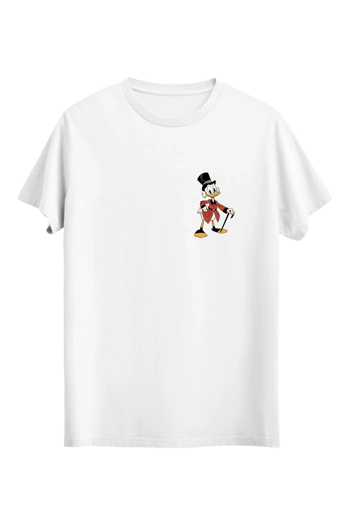 srcmarket İhtiyar Ördek Baskılı Unisex Tshirt
