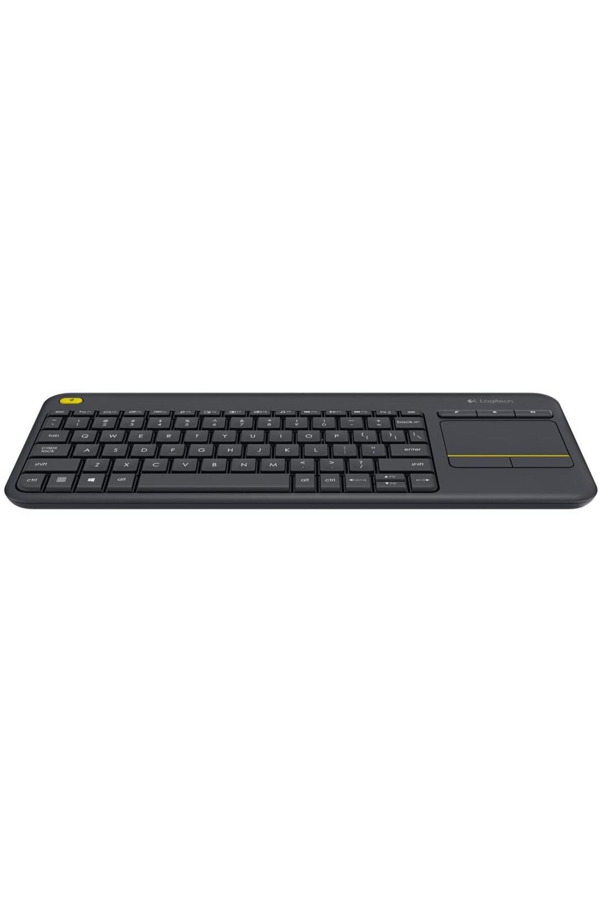 logitech-K400 Plus Wireless Touch Keyboard Wireless for Laptop/PC Desktop Computer/CPU Black 3