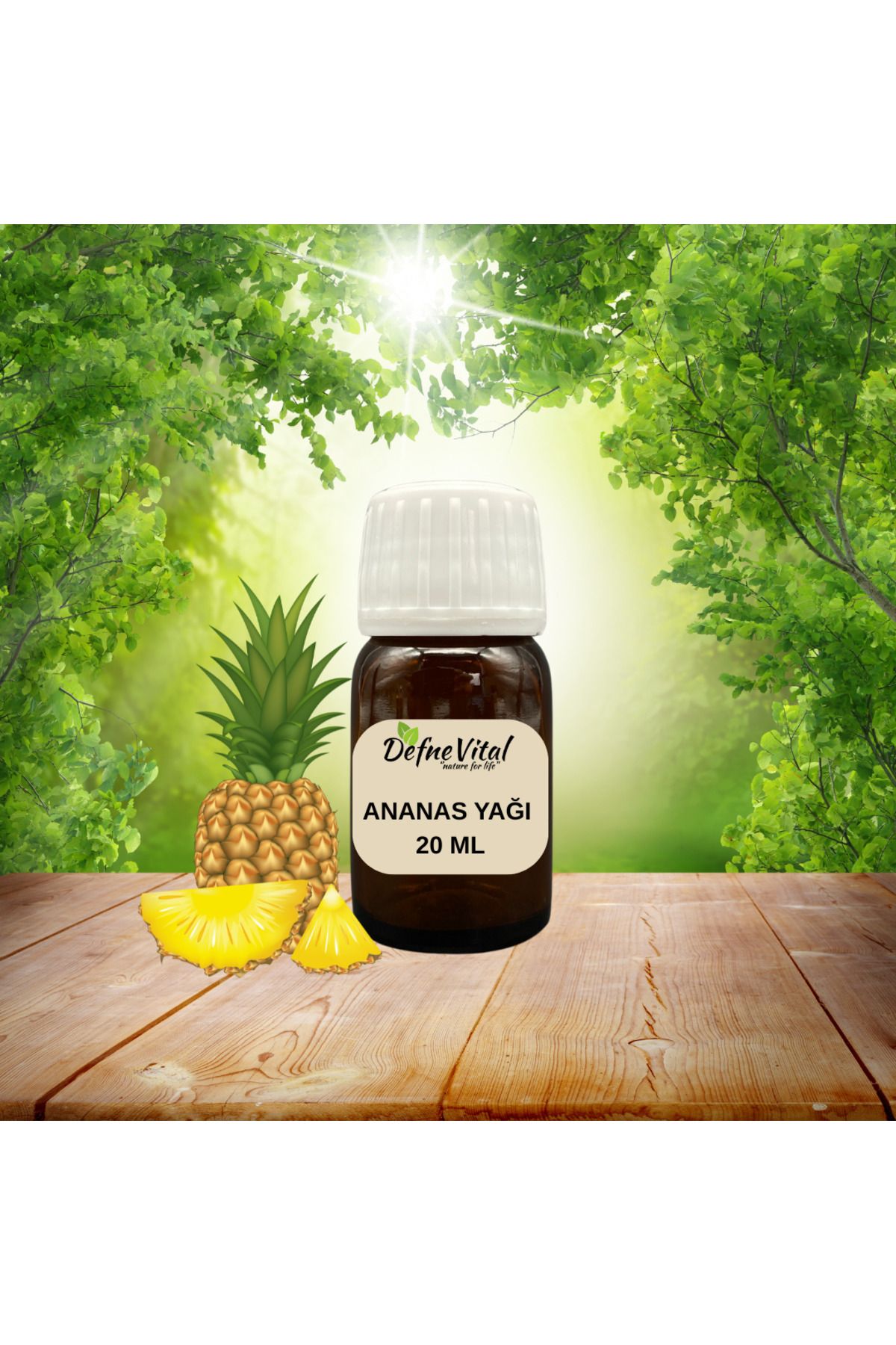 DEFNE VİTAL ANANAS YAĞI 20 ML