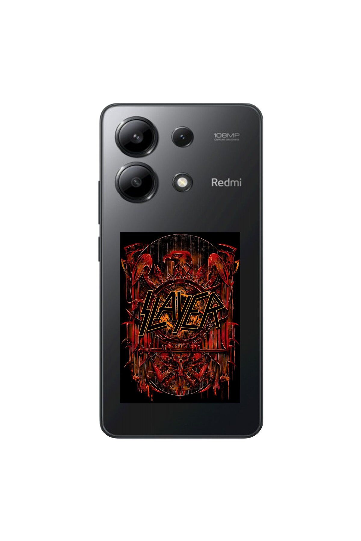 Dali Design Xiaomi Redmi Note 13 Uyumlu Şeffaf Kılıf Slayer Tasarımlı