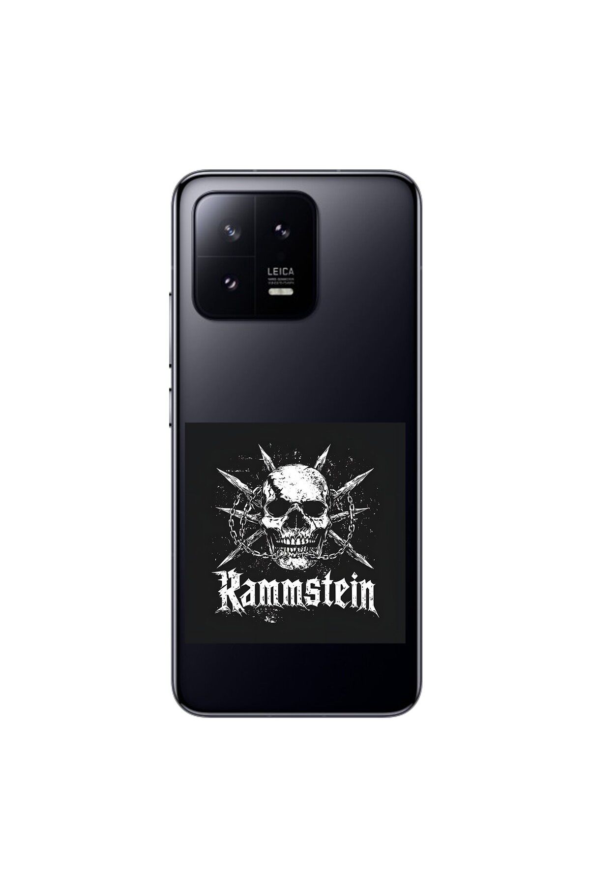 Dali Design Xiaomi Mi 13 Pro Uyumlu Şeffaf Kılıf Rammstein Tasarımlı