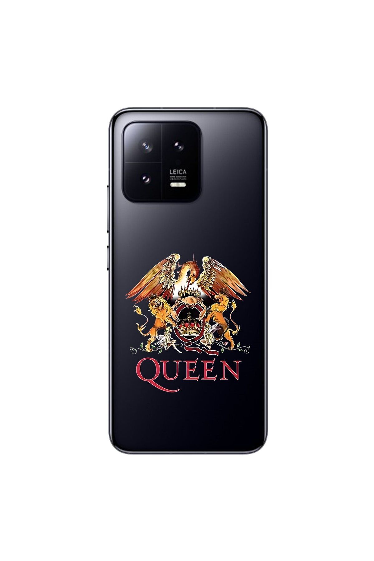 Dali Design Xiaomi Mi 13 Uyumlu Şeffaf Kılıf Queen Tasarımlı