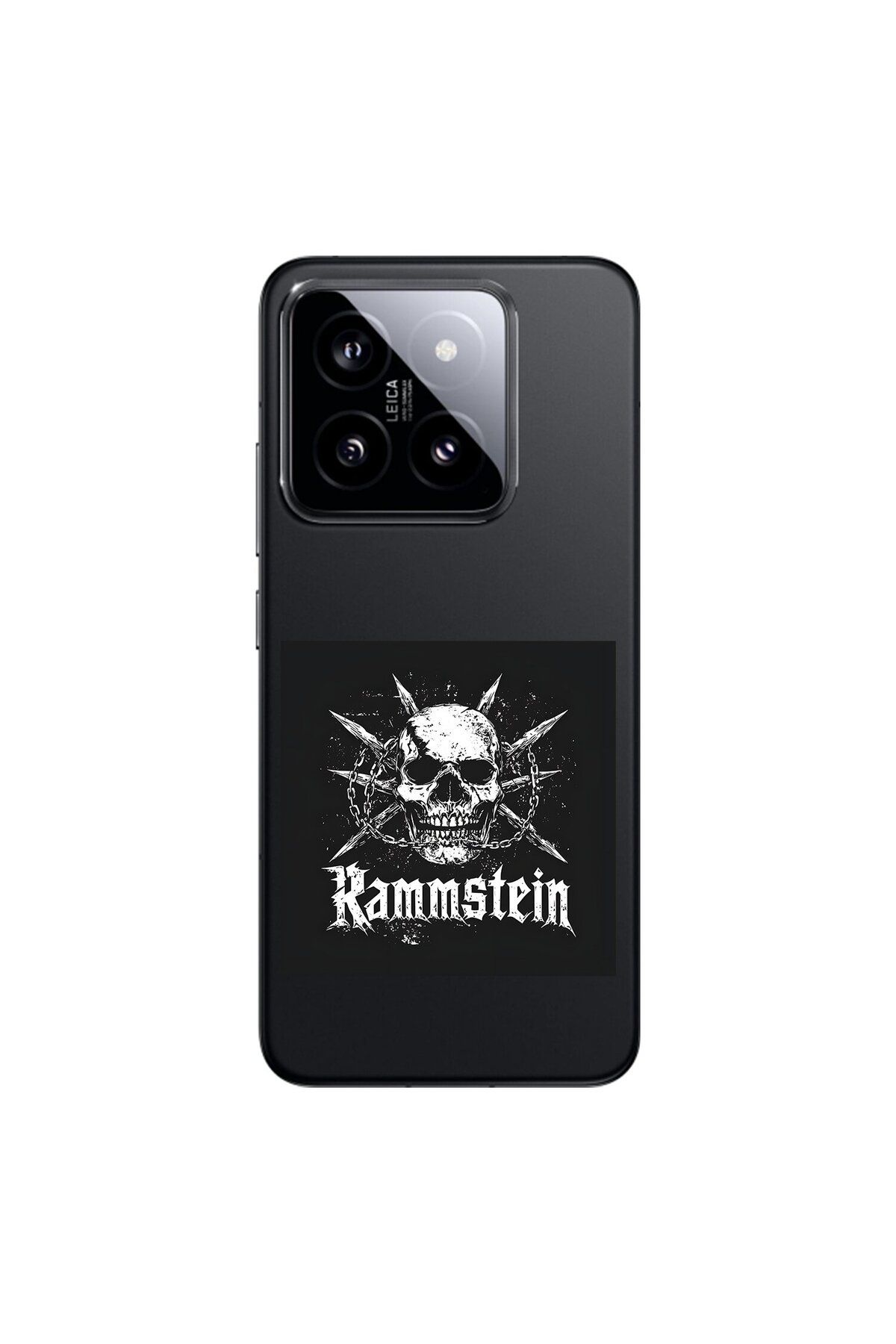 Dali Design Xiaomi Mi 14 Uyumlu Şeffaf Kılıf Rammstein Tasarımlı
