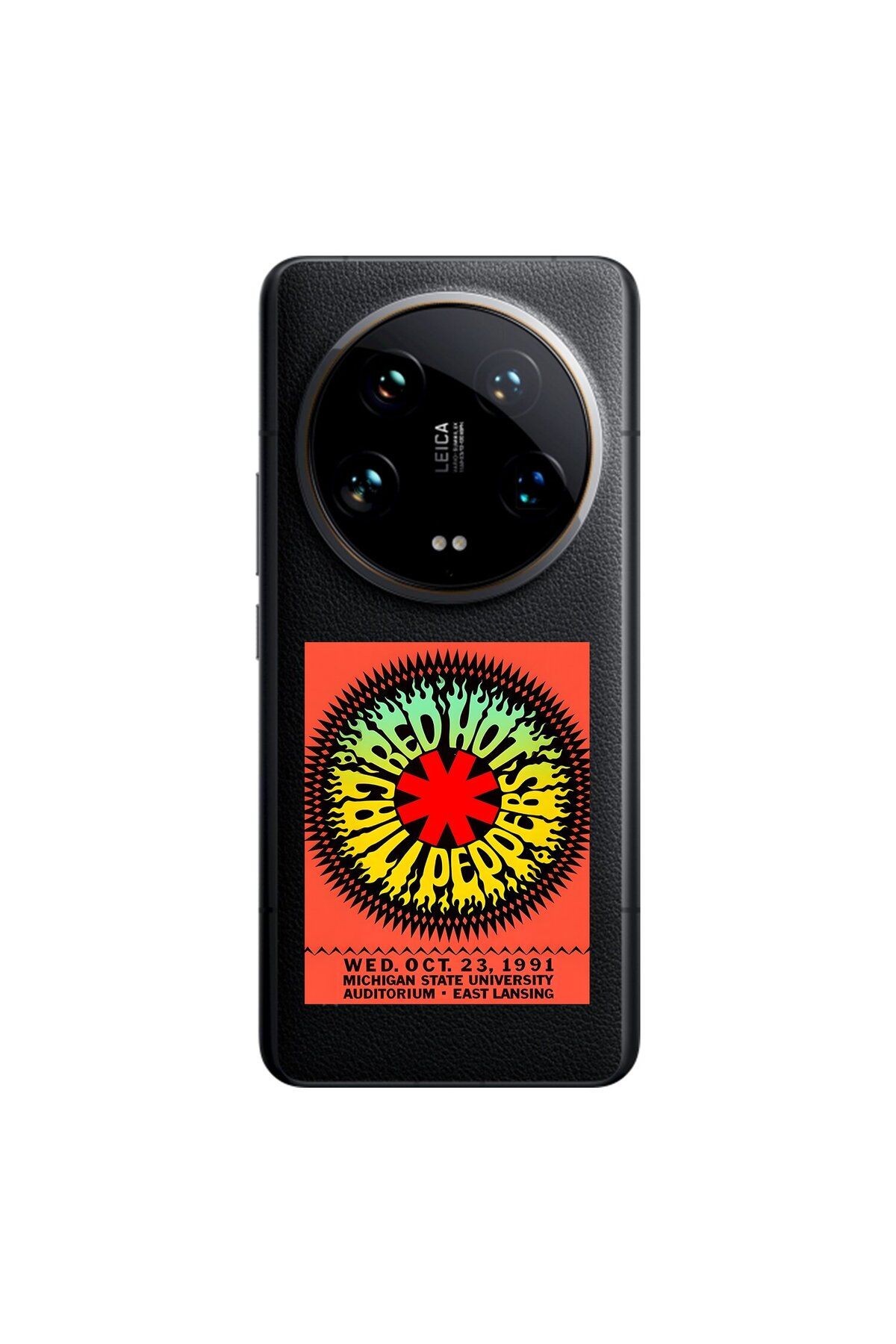Dali Design Xiaomi Mi 14 Ultra Uyumlu Şeffaf Kılıf Red Hot Chili Peppers Tasarımlı