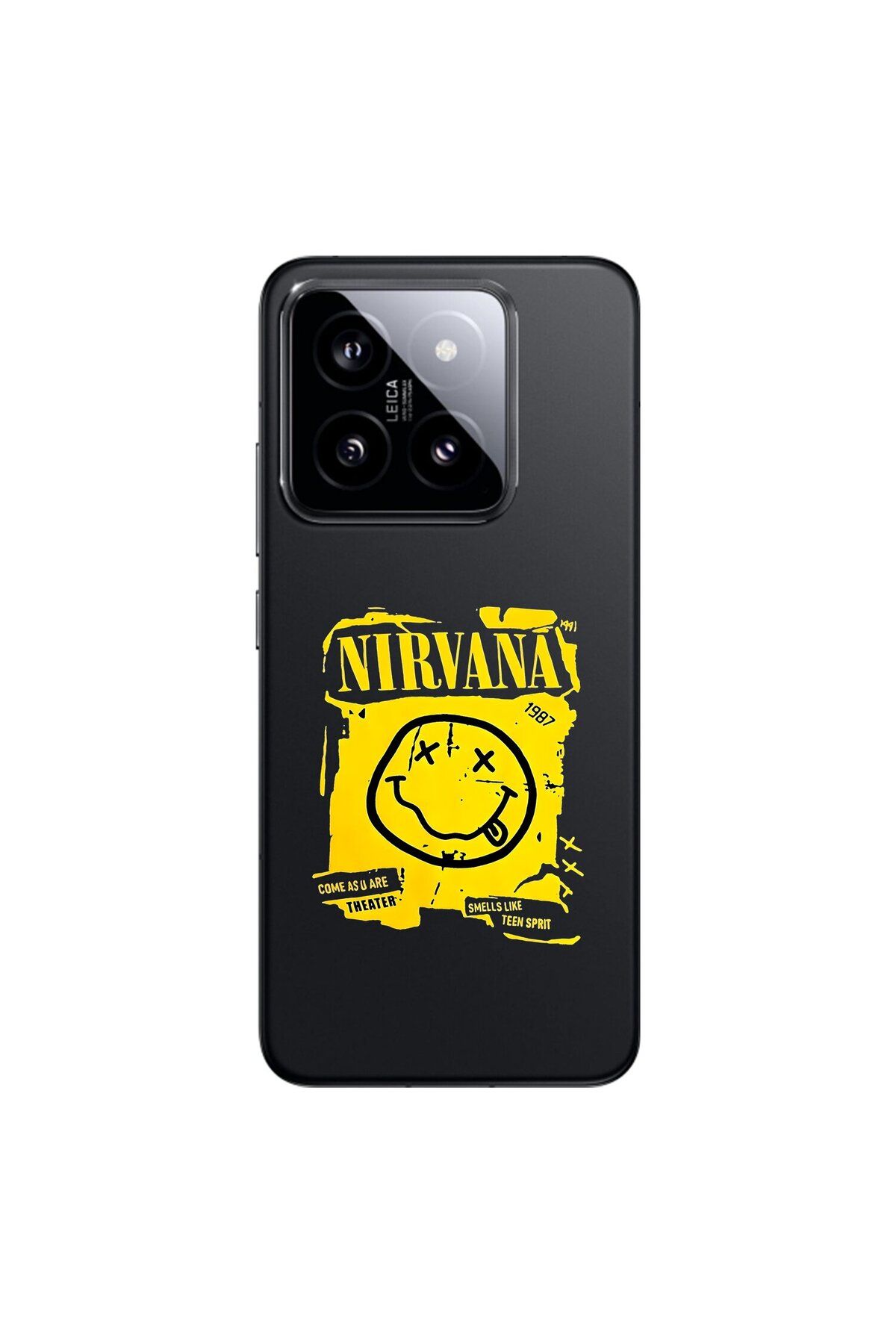 Dali Design Xiaomi Mi 14 Uyumlu Şeffaf Kılıf Nirvana Tasarımlı