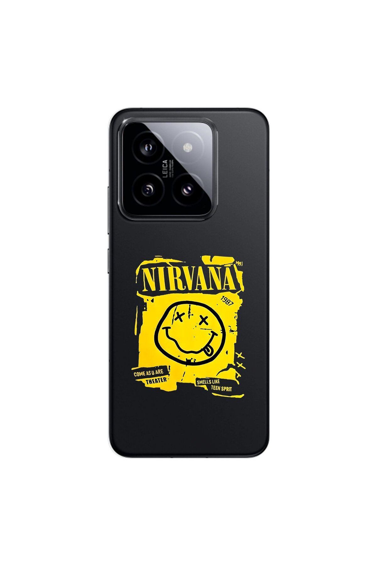 Dali Design Xiaomi Mi 14 Pro Uyumlu Şeffaf Kılıf Nirvana Tasarımlı