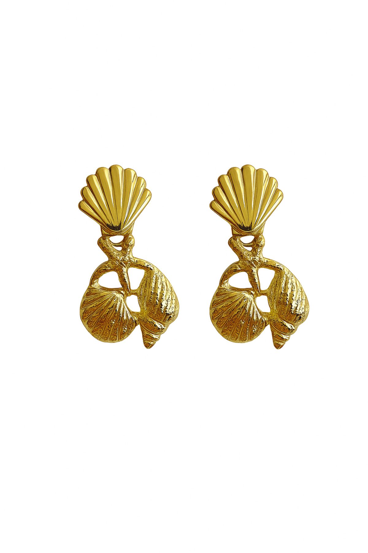 Venus Design Çelik Deniz Yıldızı Küpe