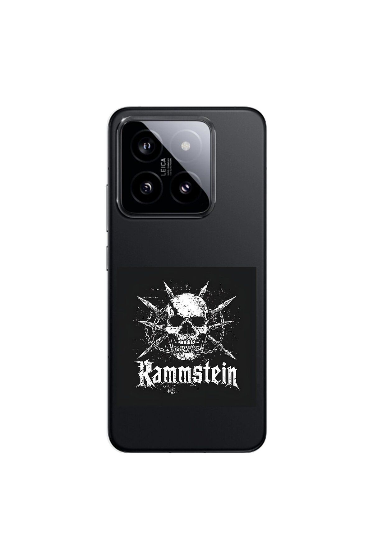 Dali Design Xiaomi Mi 14 Pro Uyumlu Şeffaf Kılıf Rammstein Tasarımlı