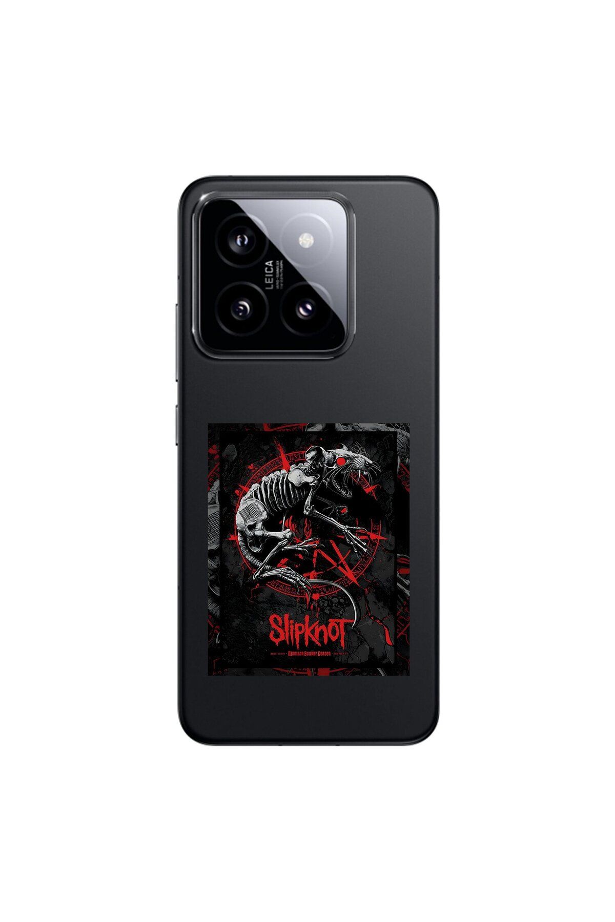 Dali Design Xiaomi Mi 14 Uyumlu Şeffaf Kılıf Slipknot Tasarımlı