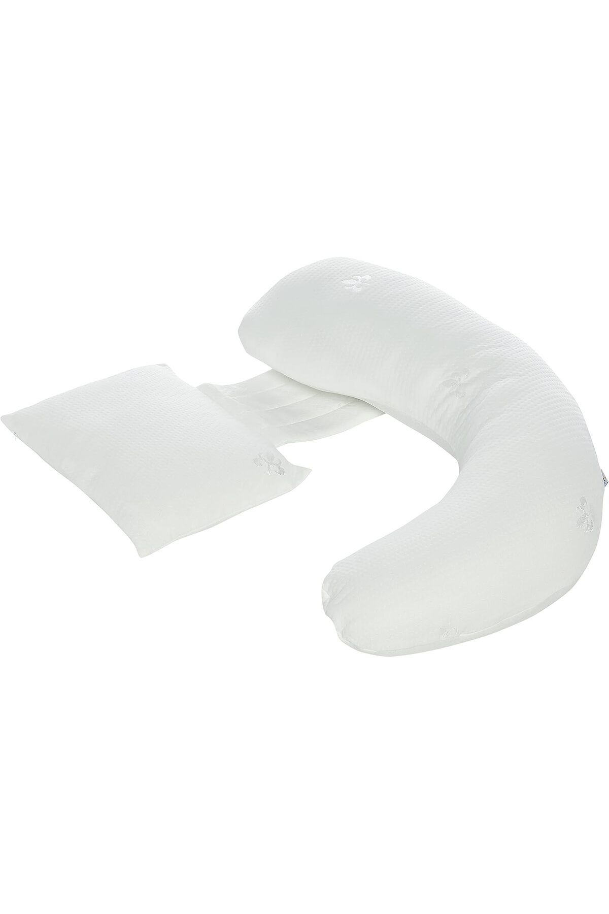 THE MOON-MultiPosition Maternity Pillow – Maternity Feeding Nursing Cushion with Removable/W 1