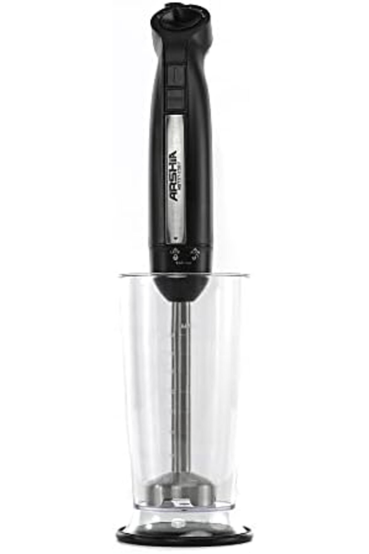 Arshia-HB151-2567 3 in 1 Hand Blender, Black, 600W, 2 Speed Button, 800ML, Soft Touch, Dishwasher sa 6