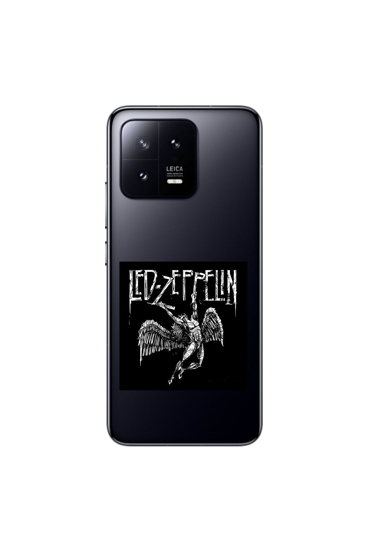 Dali Design Xiaomi Mi 13 Uyumlu Şeffaf Kılıf Led Zeppelin Tasarımlı