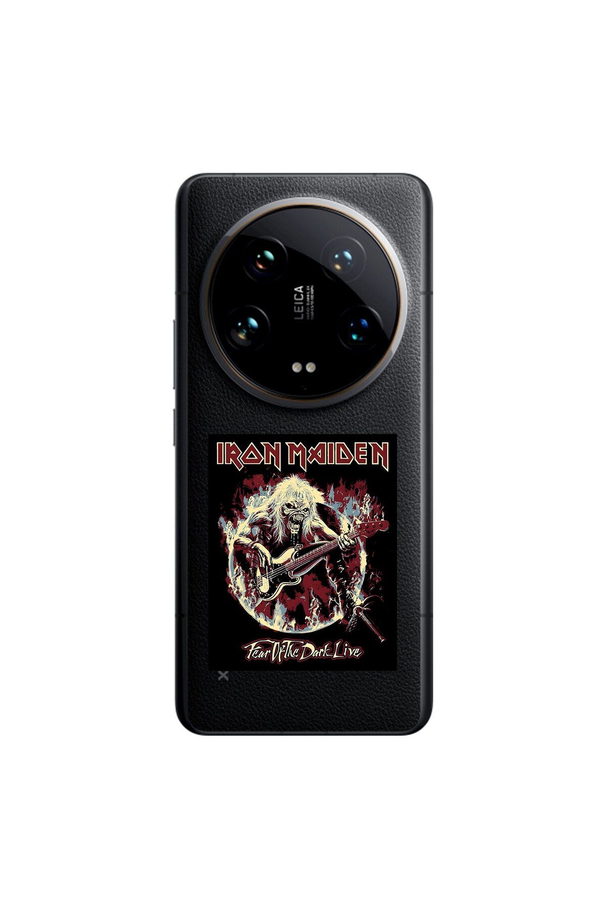 Dali Design Xiaomi Mi 14 Ultra Uyumlu Şeffaf Kılıf Iron Maiden Tasarımlı