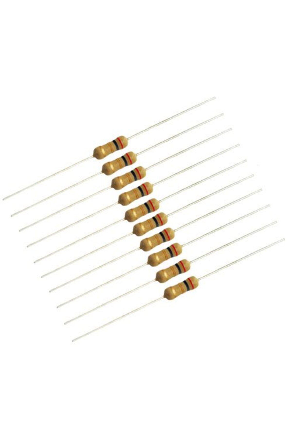 labshop41 1/4w 1 Ohm Karbon Film Direnç X 10 Adet (Rf116)