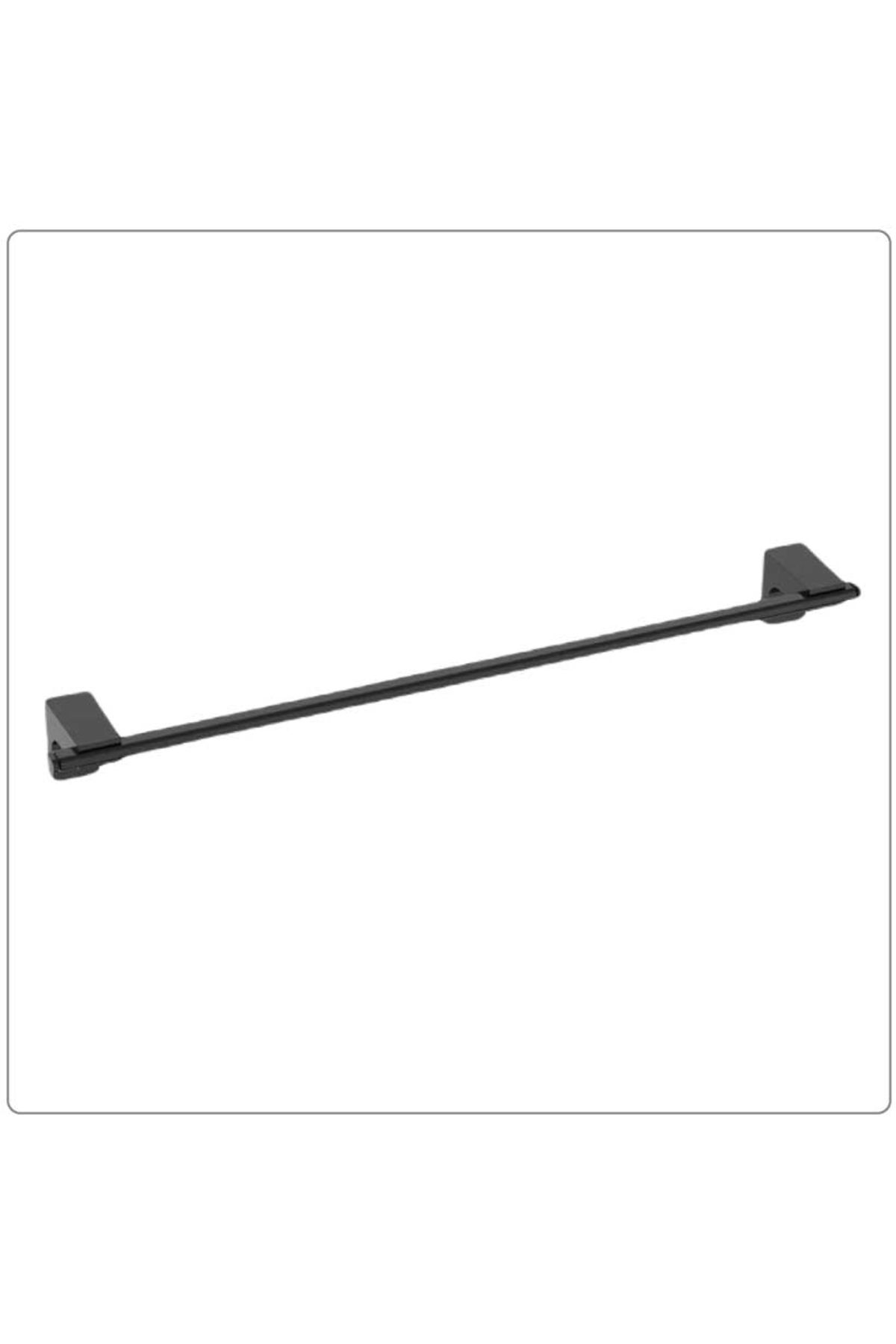 Nokta Yapı Malzemeleri NOKTA MAT SİYAH UZUN HAVLULUK PASLANMAZ 50 CM
