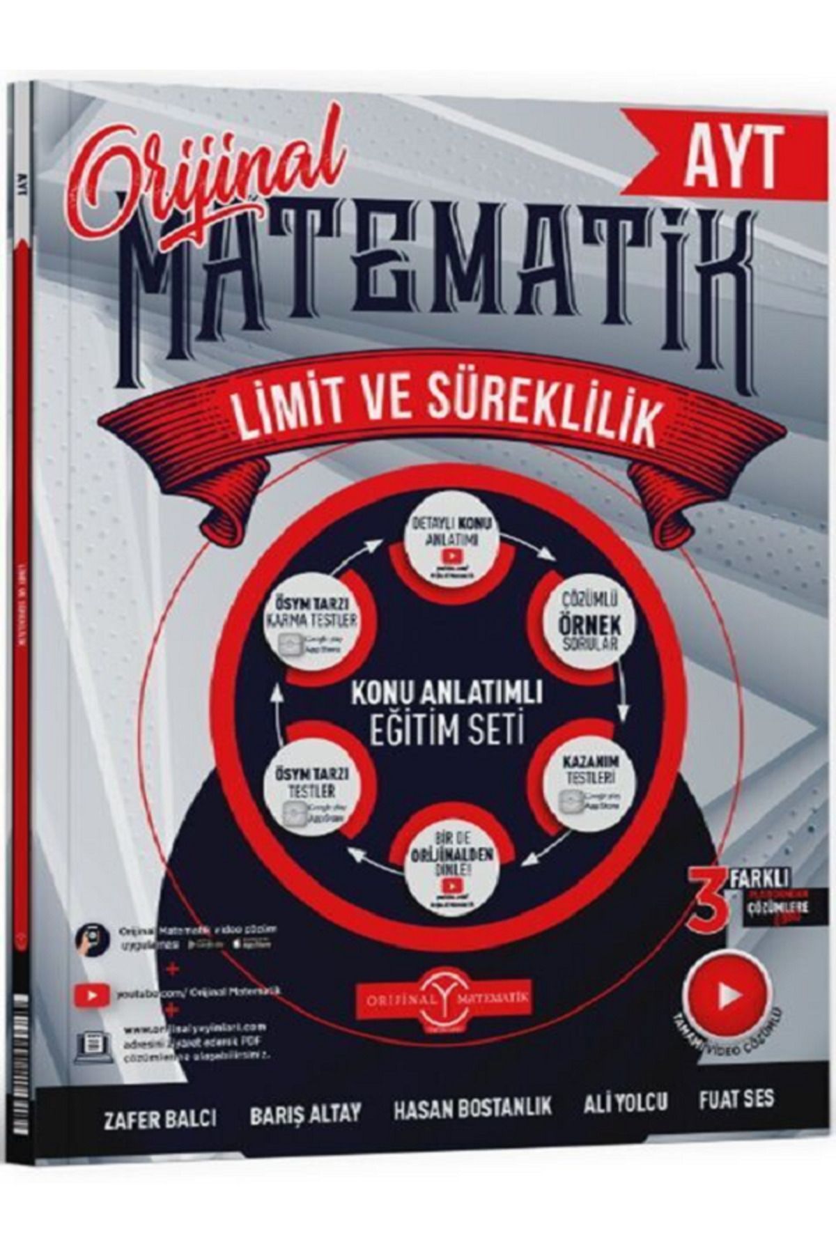 Evrensel İletişim Yayınları AYT Matematik Limit ve Süreklilik / Konu Anlatımlı Eğitim Seti / Çözümlü Örnek Sorular