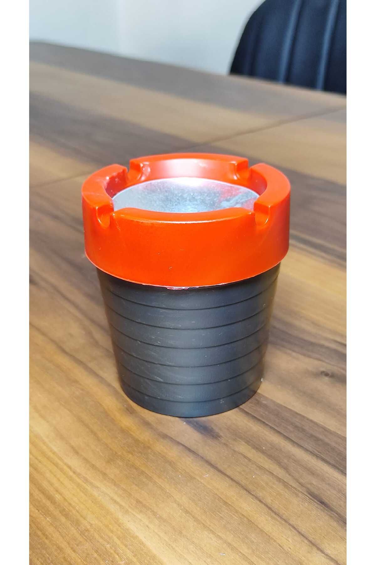 lusira Metal Başlıklı Kokusuz Plastik Küllük 9,5 x 8,5 cm