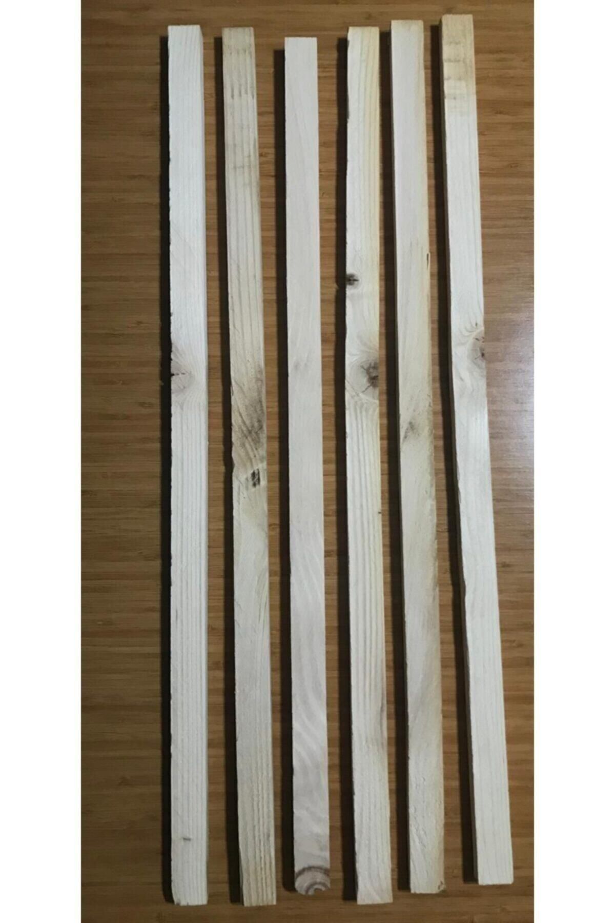 Saatistan 20'li Ahşap Dekoratif Çıta, 1x2,5x65 cm, doğal ve şık tasarım ile evinizde kullanın