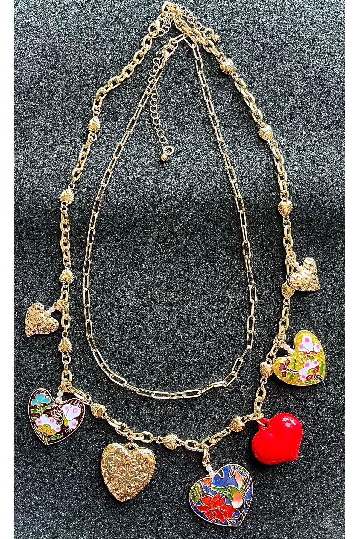 Butik terre Z@r@ Model Kalp Kolye