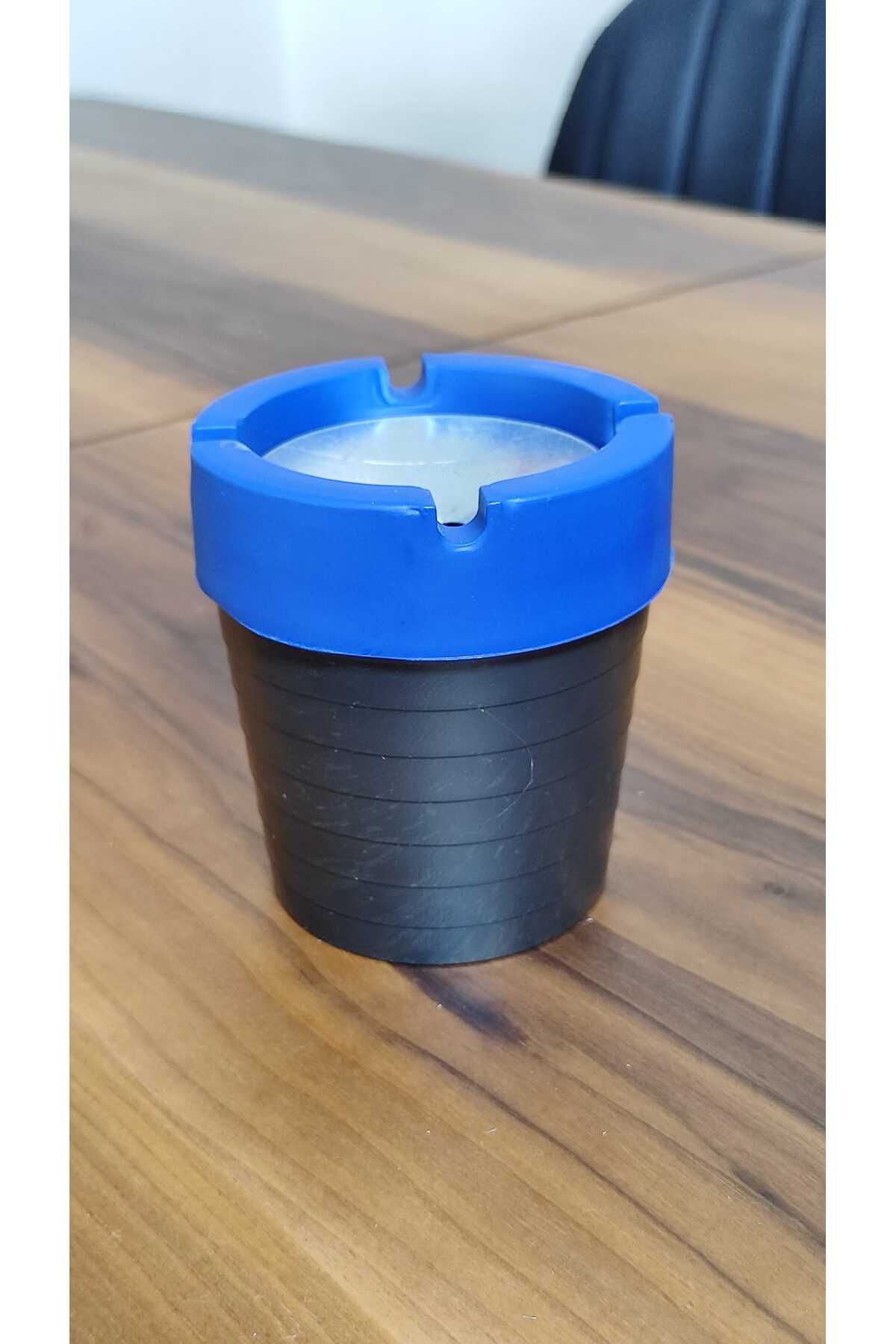 lusira Metal Başlıklı Kokusuz Plastik Küllük 9,5 x 8,5 cm