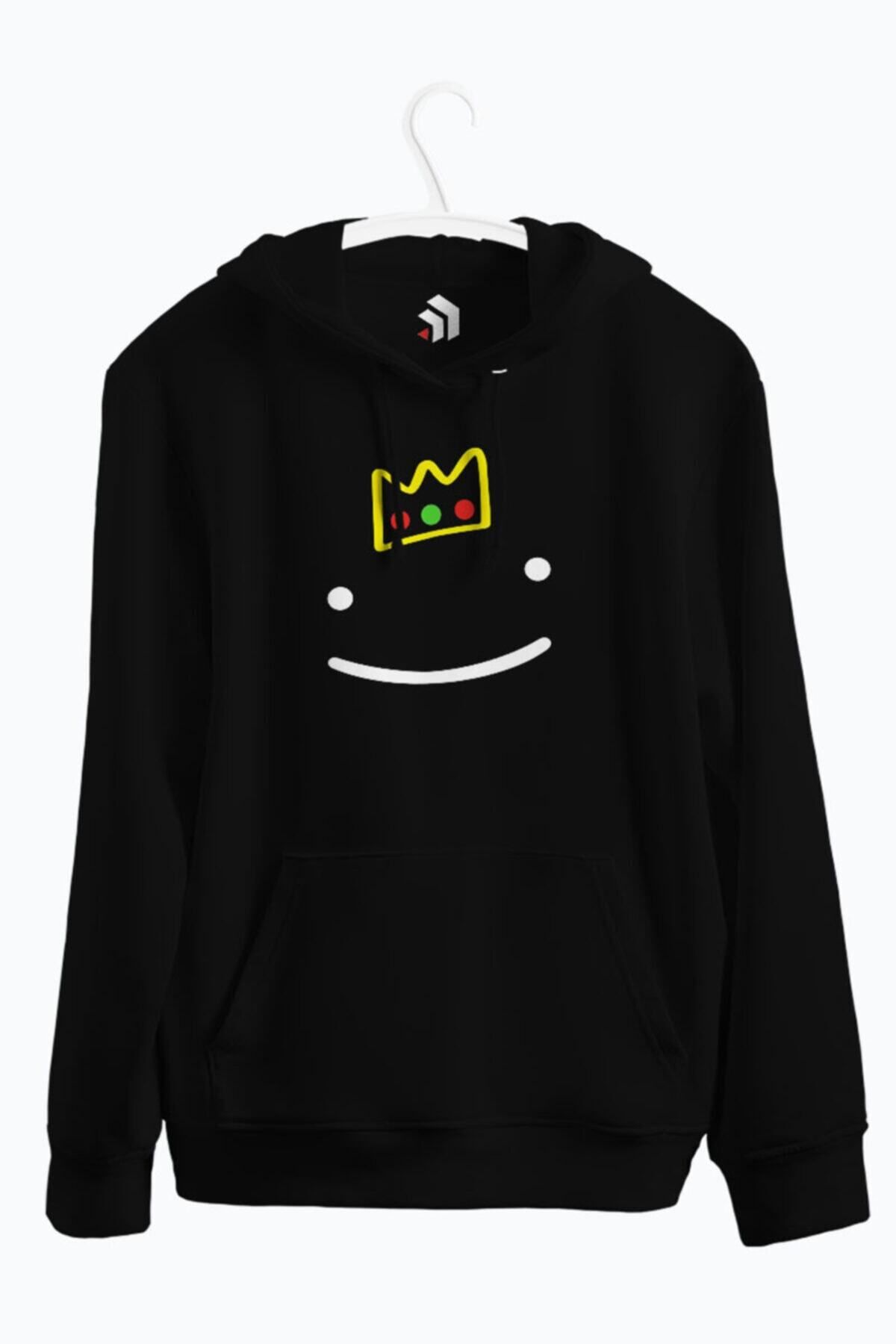 karikatürstore Ranboo Merch Baskılı Kapşonlu Sweatshirt