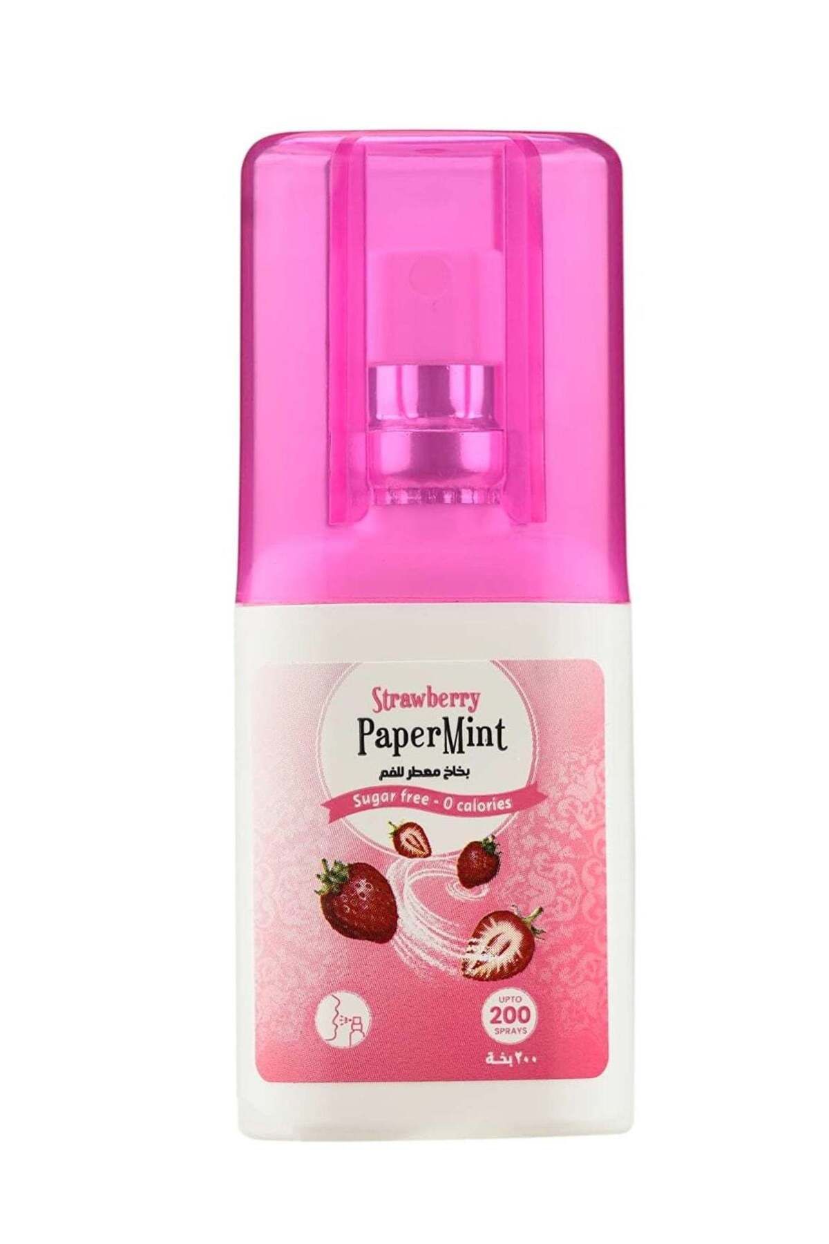 PaperMints-Peppermint Breath Spray - Refreshing Strawberry Flavor 20 ml 1