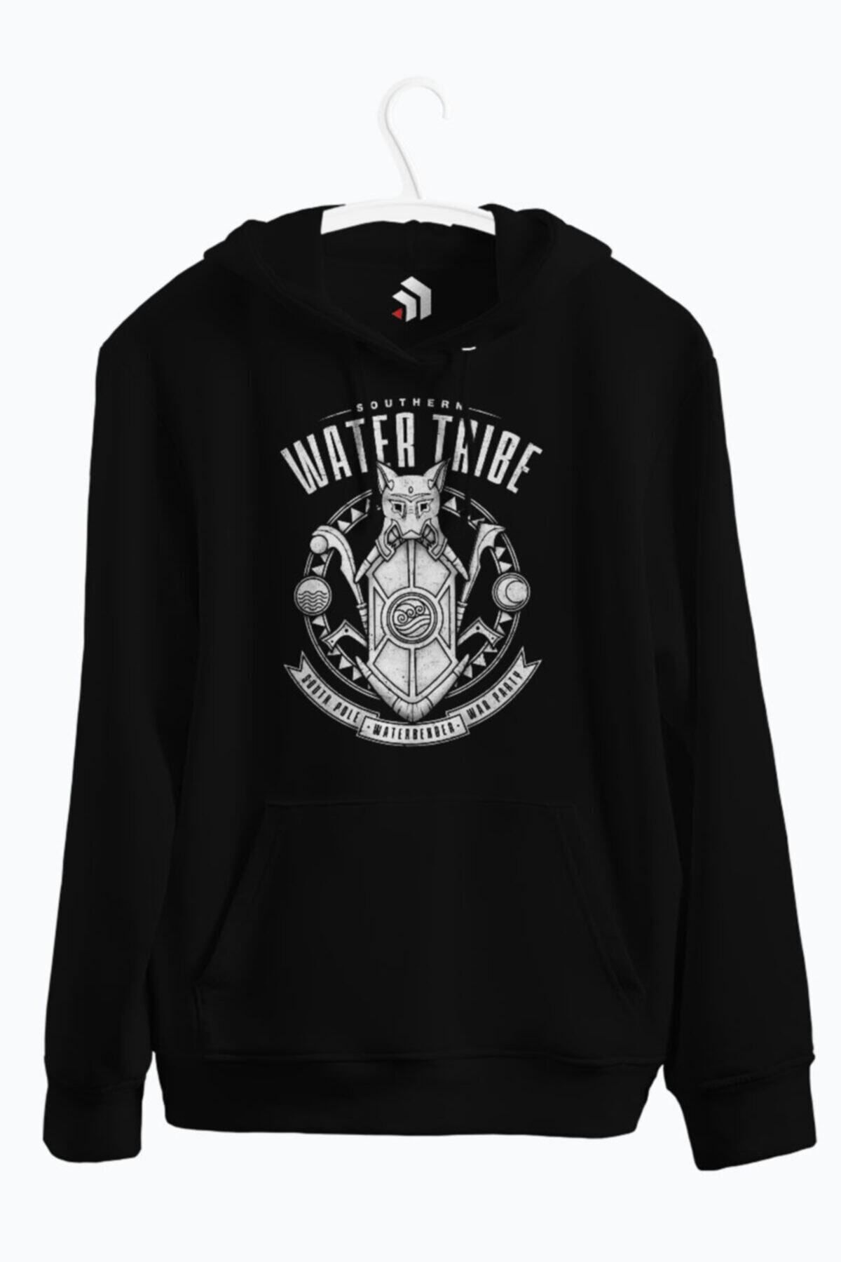 karikatürstore Water Is Benevolent Avatar The Last Airbander Baskılı Kapşonlu Sweatshirt