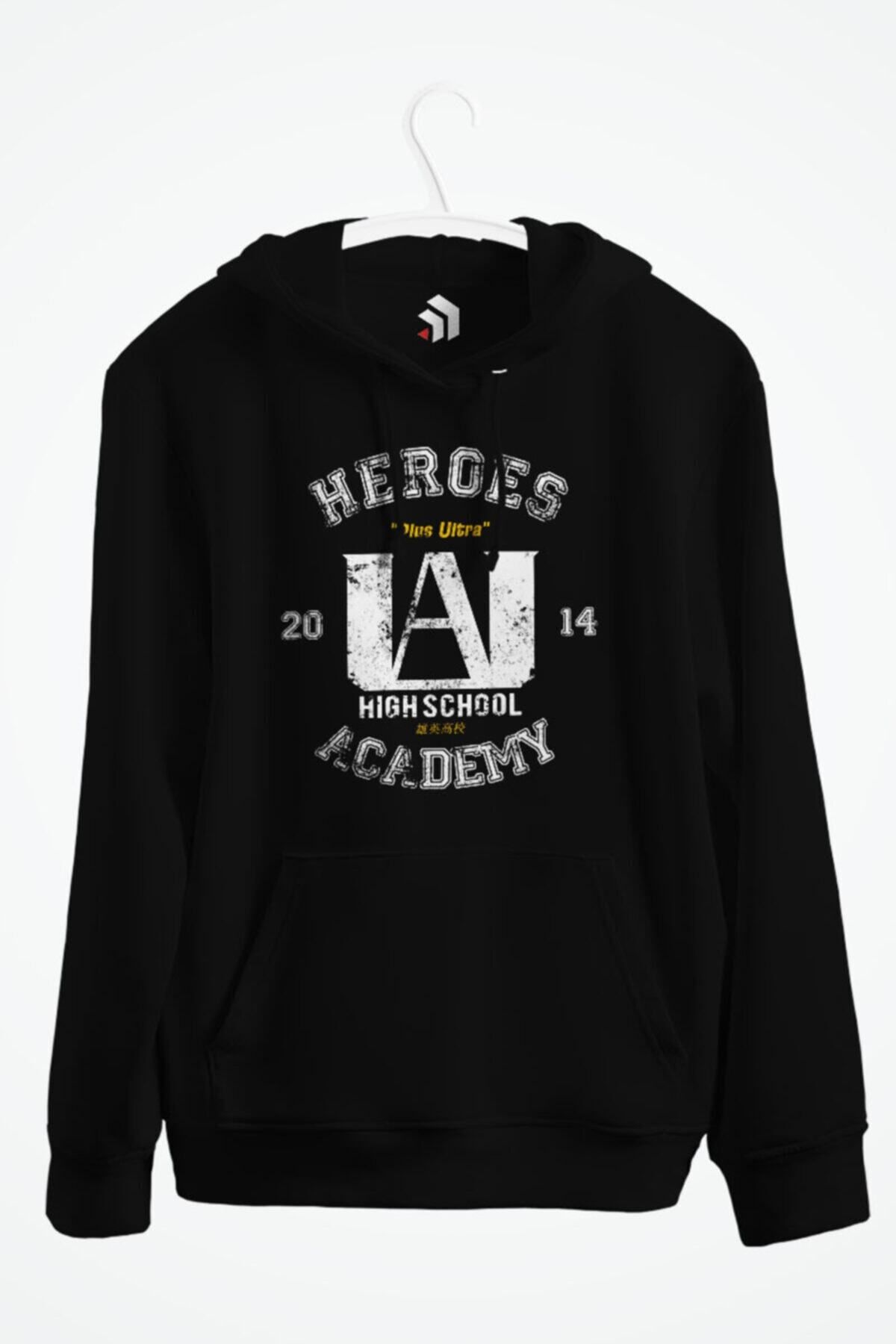 karikatürstore Ua - Hero Academy Anime Baskılı Kapşonlu Sweatshirt