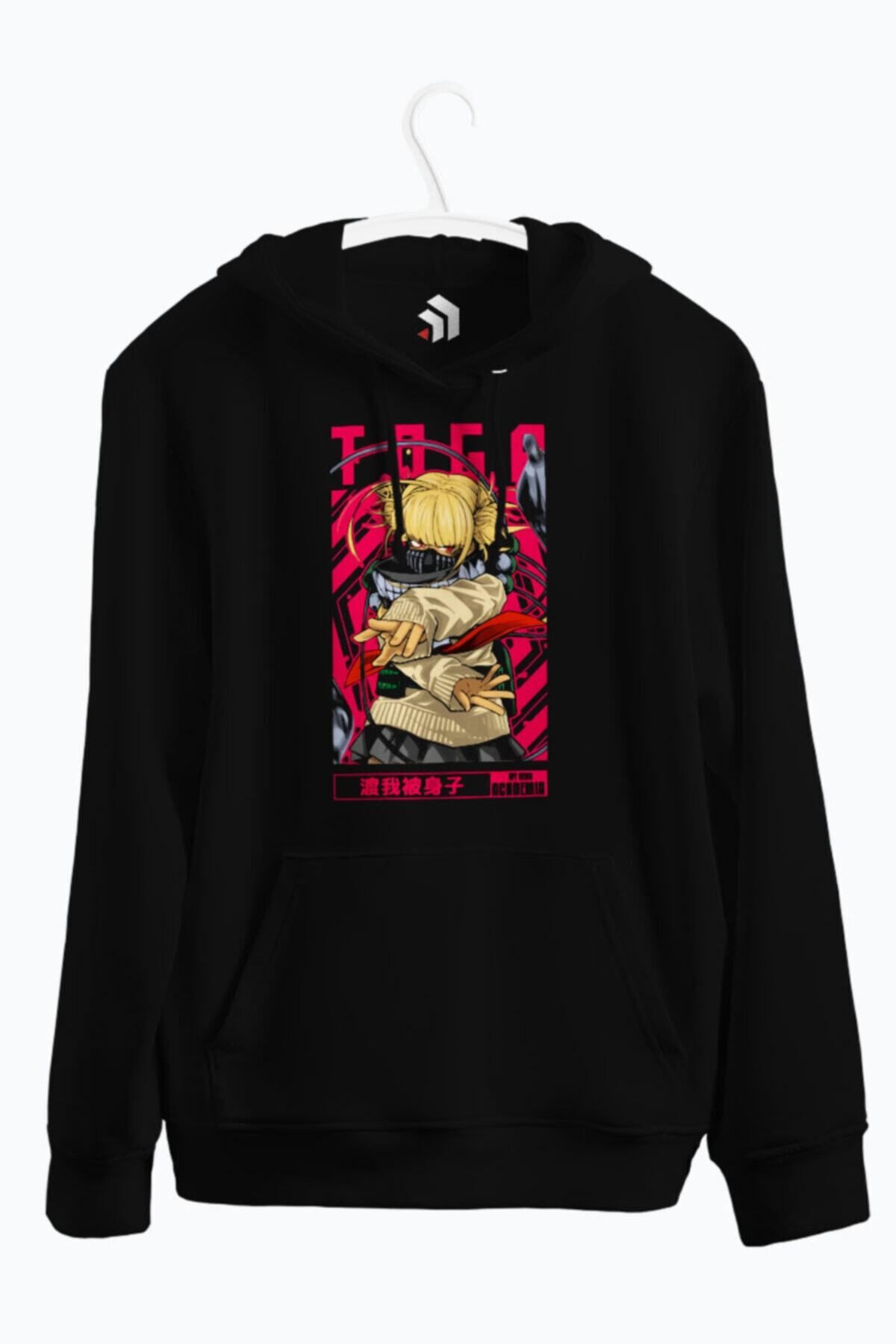karikatürstore Himiko Toga Manga Design Anime Baskılı Kapşonlu Sweatshirt