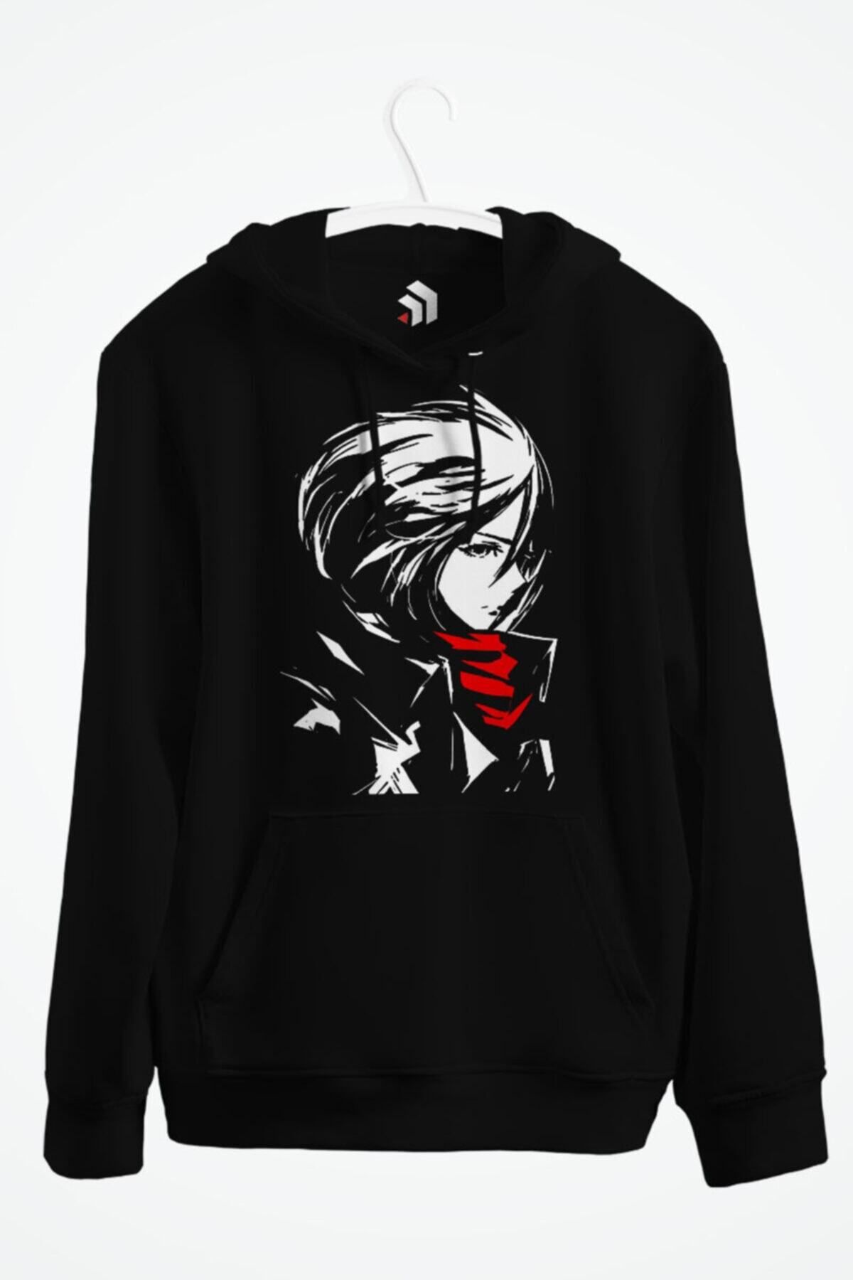 karikatürstore The World Is Cruel And Also Very Beautiful Anime Baskılı Kapşonlu Sweatshirt