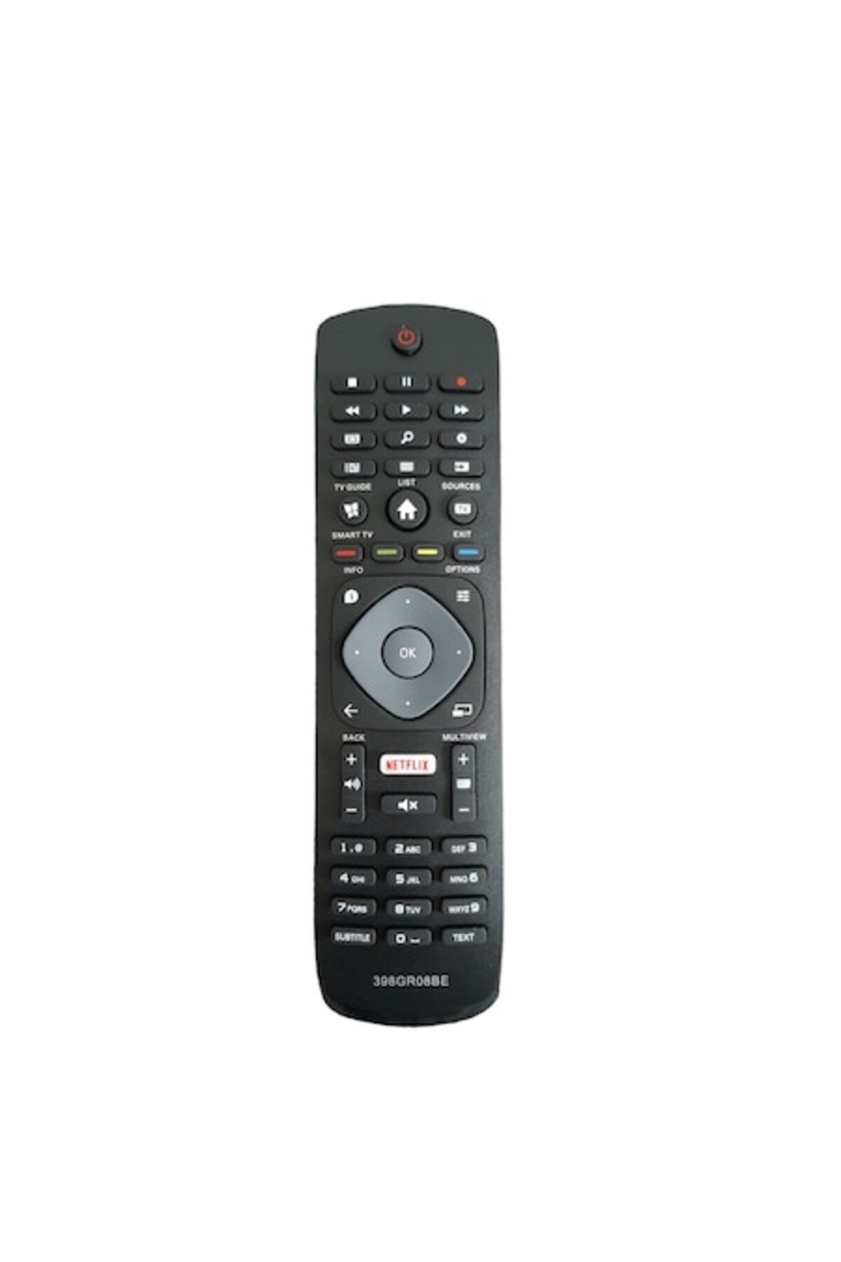 Bogadini-Universal Remote Control For Philips Smart LED/LCD TV, Compatible with Netflix, Youtube, Black 1