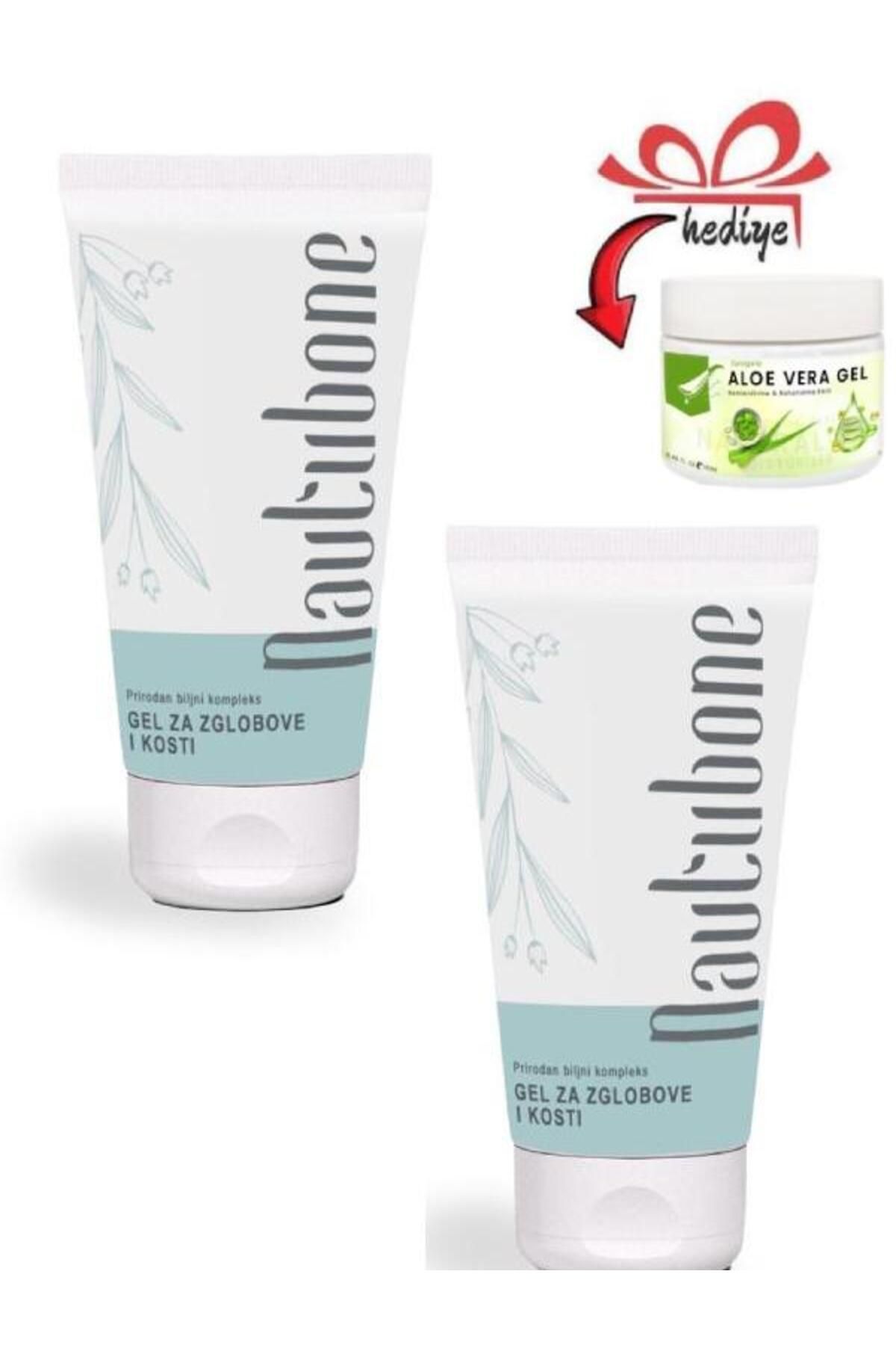 LES CHARMES Nautubone Eklem Fıtık Bel Kas Tüm Vücut Sızılarına Masaj Kremi 50 ml x 2 ad+Nemlendirci Bakım Jeli
