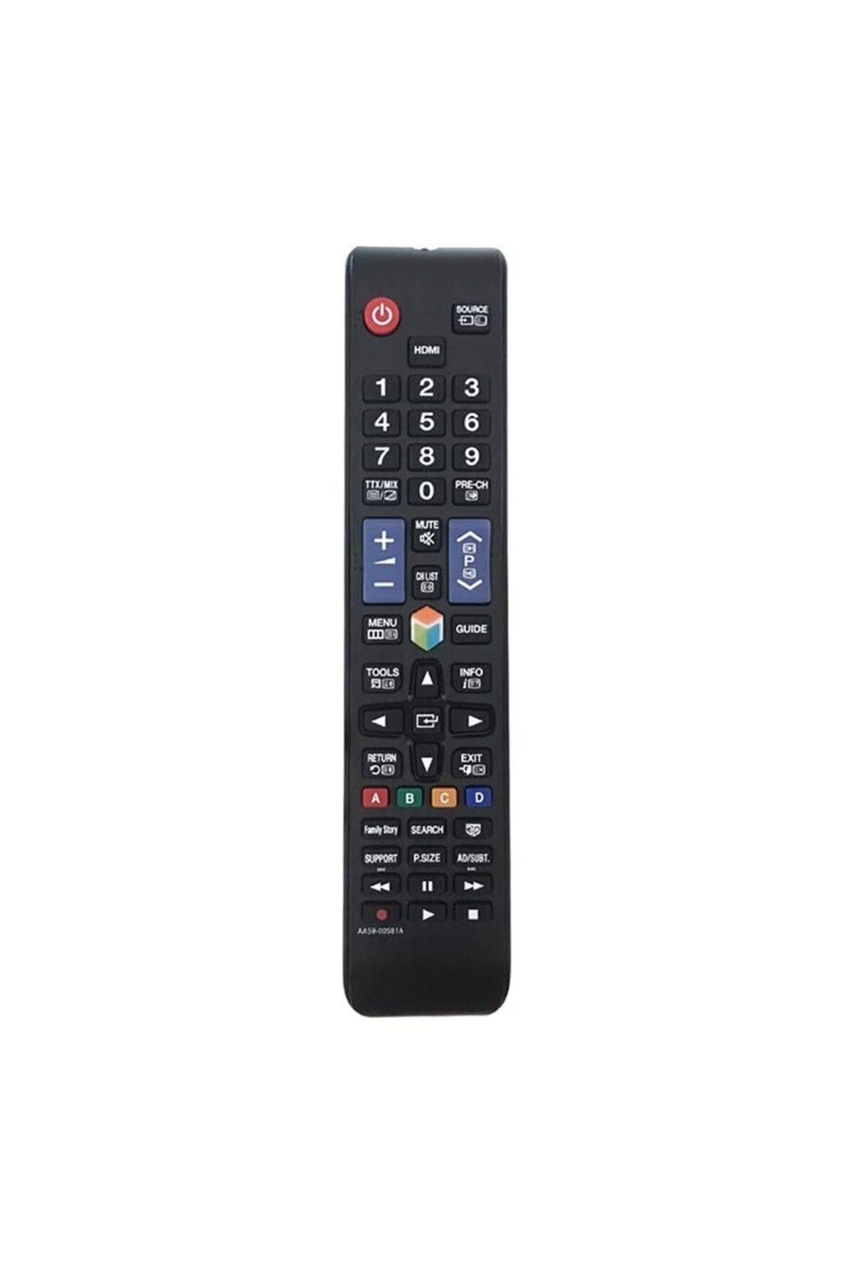 Bogadini-Universal Remote Control Compatible With Samsung Led/lcd Aa59-00581a, Identical To The Original 4