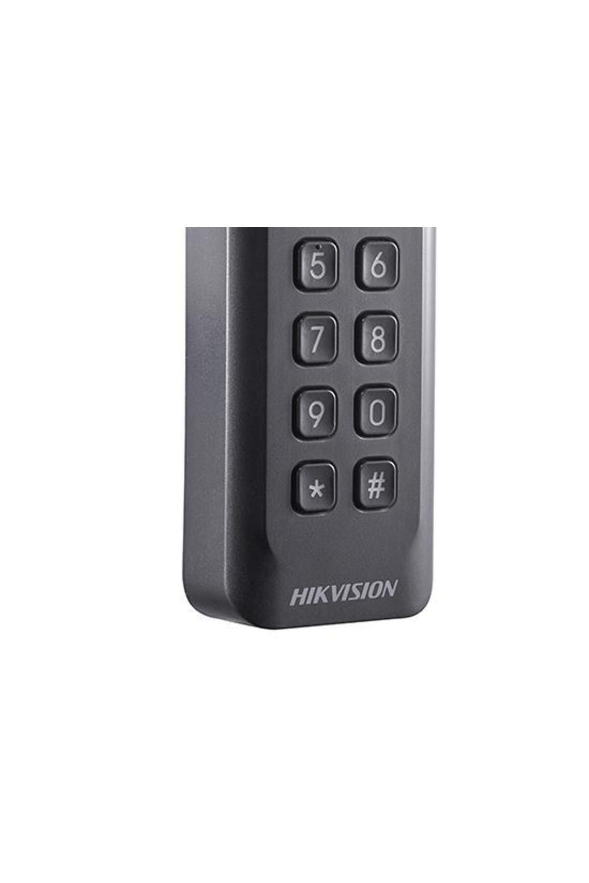 Hikvision-Card Reader Hikvision DS-K1802EK, EM card, 125 KHz, procesor 32-bit, IP 65 (Negru) 3