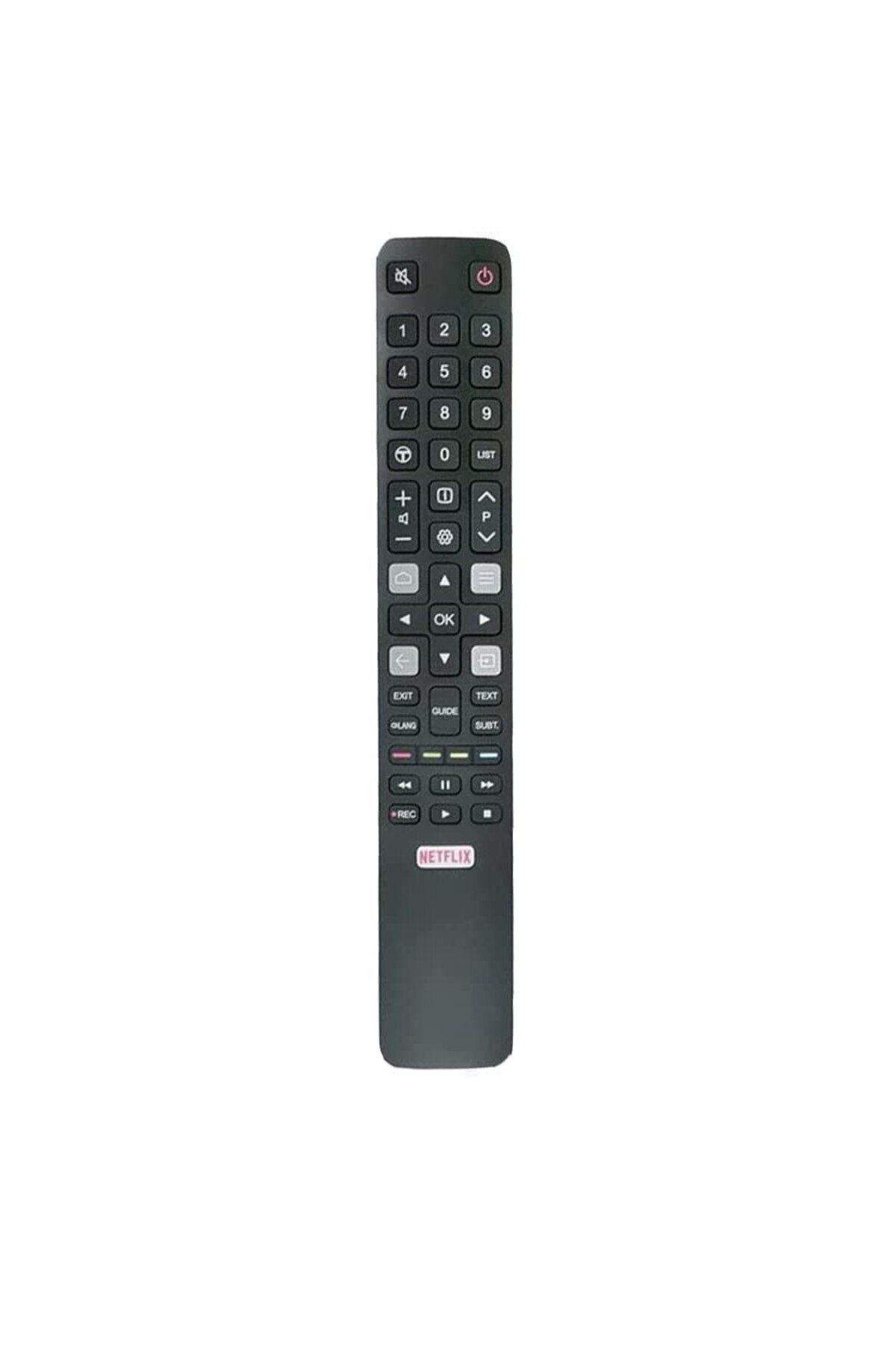Bogadini-Universal Remote Control For Tcl Led/lcd Rm-l 1508, Compatible Netflix, Youtube, Black 4