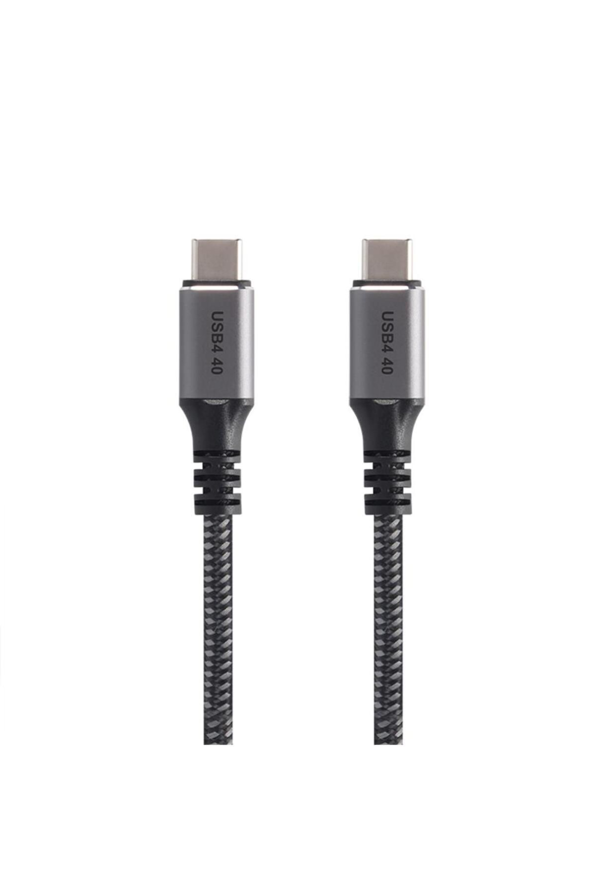 VCOM Type-C to Type-C 2 Metre 20Gbps USB4 5 Amper Şarj Kablosu