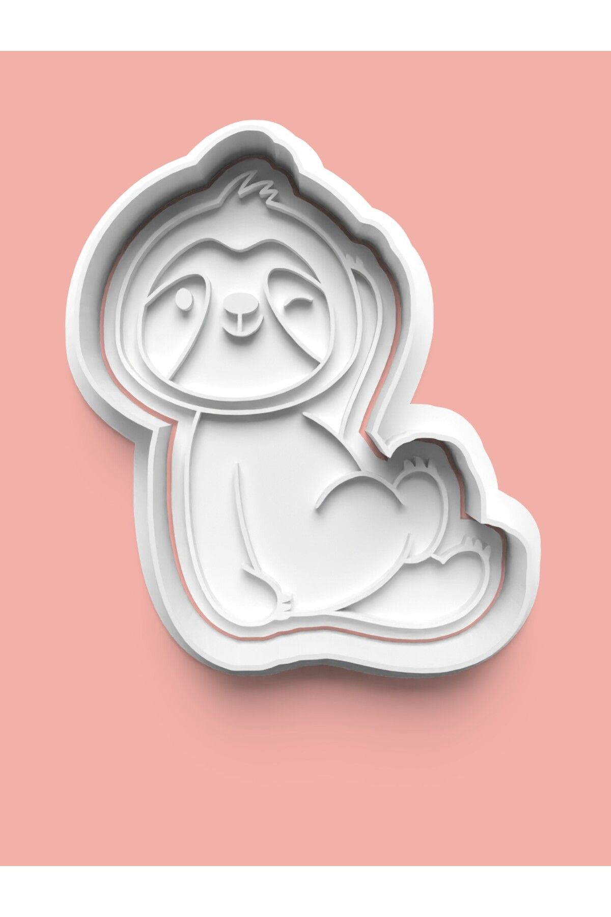 AKTASTORE Koala Tembel Hayvan Figürü Kurabiye Kalıbı Ve Şeker Hamuru Kalıbı