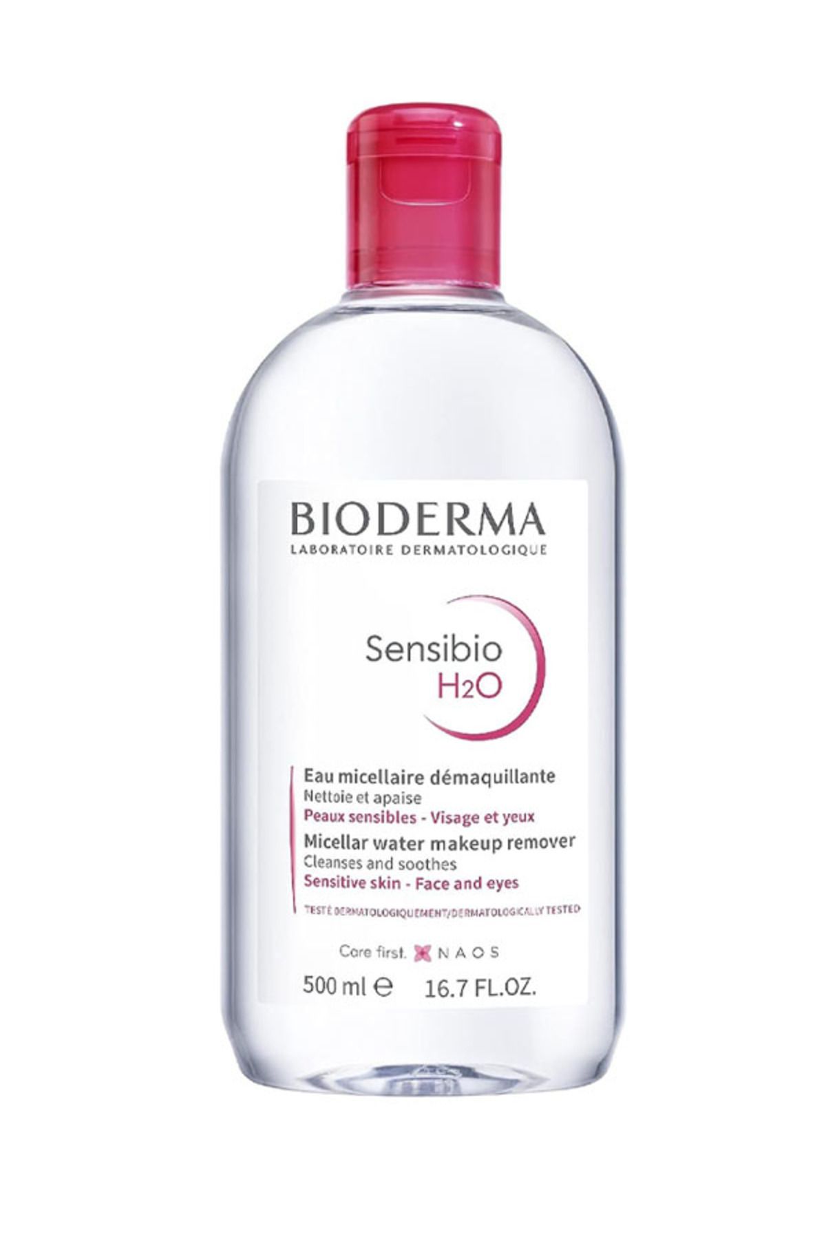 BIODERM-Sensibio H2O Micellar Cleansing Water for Sensitive and Normal Skin from Bioderma 500ml 1