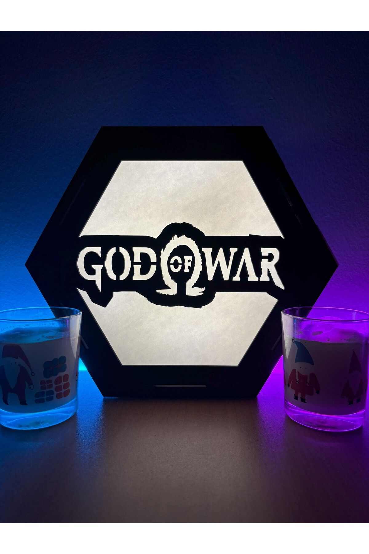 FOREVHOME God Of War Masaüstü Dekoratif Lamba