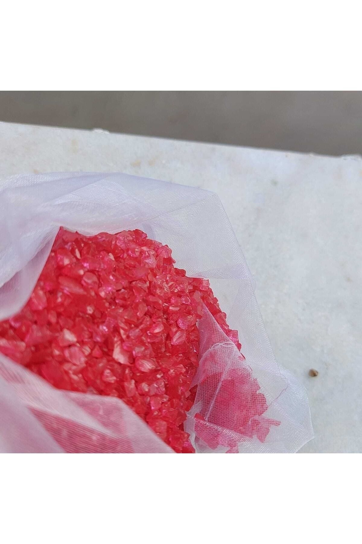Saatistan Hobi Uygulaması İçin Renkli Kırmızı Cam Parçaları 500gr