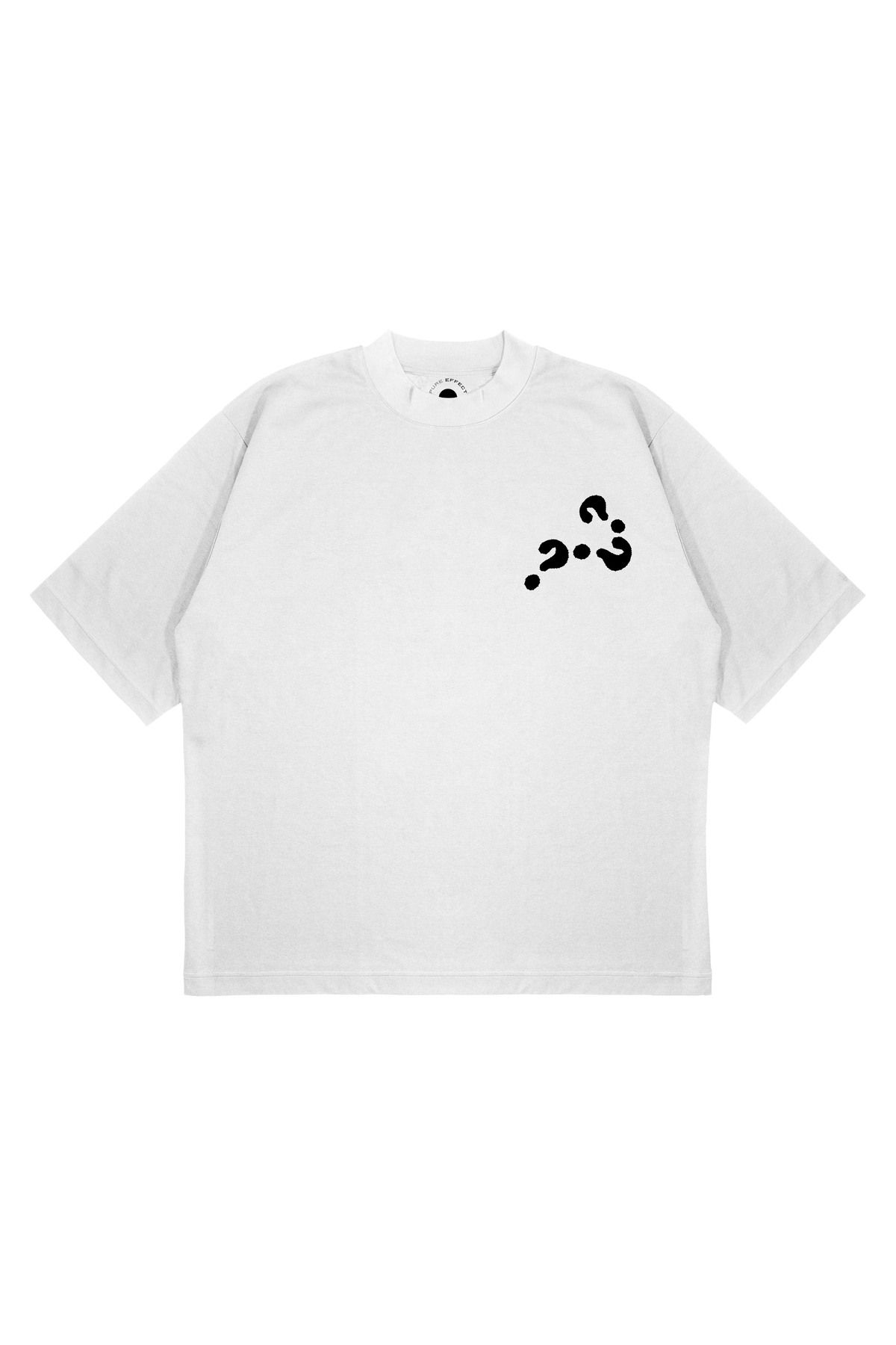 PURE EFFECT Unisex Oversize I Am Wake Baskılı T-shirt